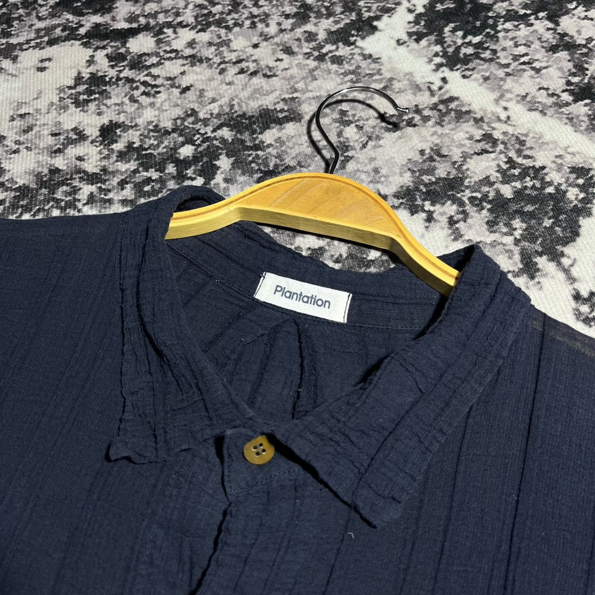 Issey Miyake a16 Plantation by Issey Miyake pleat shirt button Size US M / EU 48-50 / 2 - 6 Thumbnail