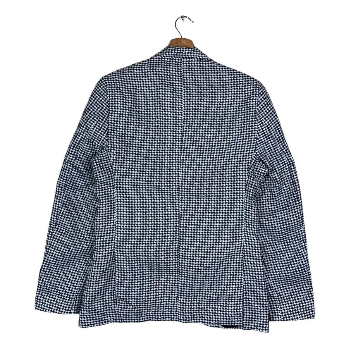 Vintage Vintage Owen Tiny Checkered Flat Button Coat Blazer Jacket Size US S / EU 44-46 / 1 - 5 Thumbnail