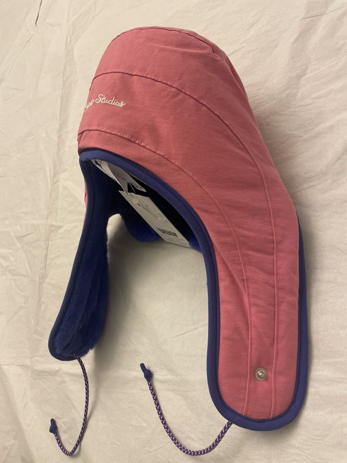 KidSuper × Puma Kidsuper Pink Trapper Cap Size ONE SIZE - 4 Thumbnail