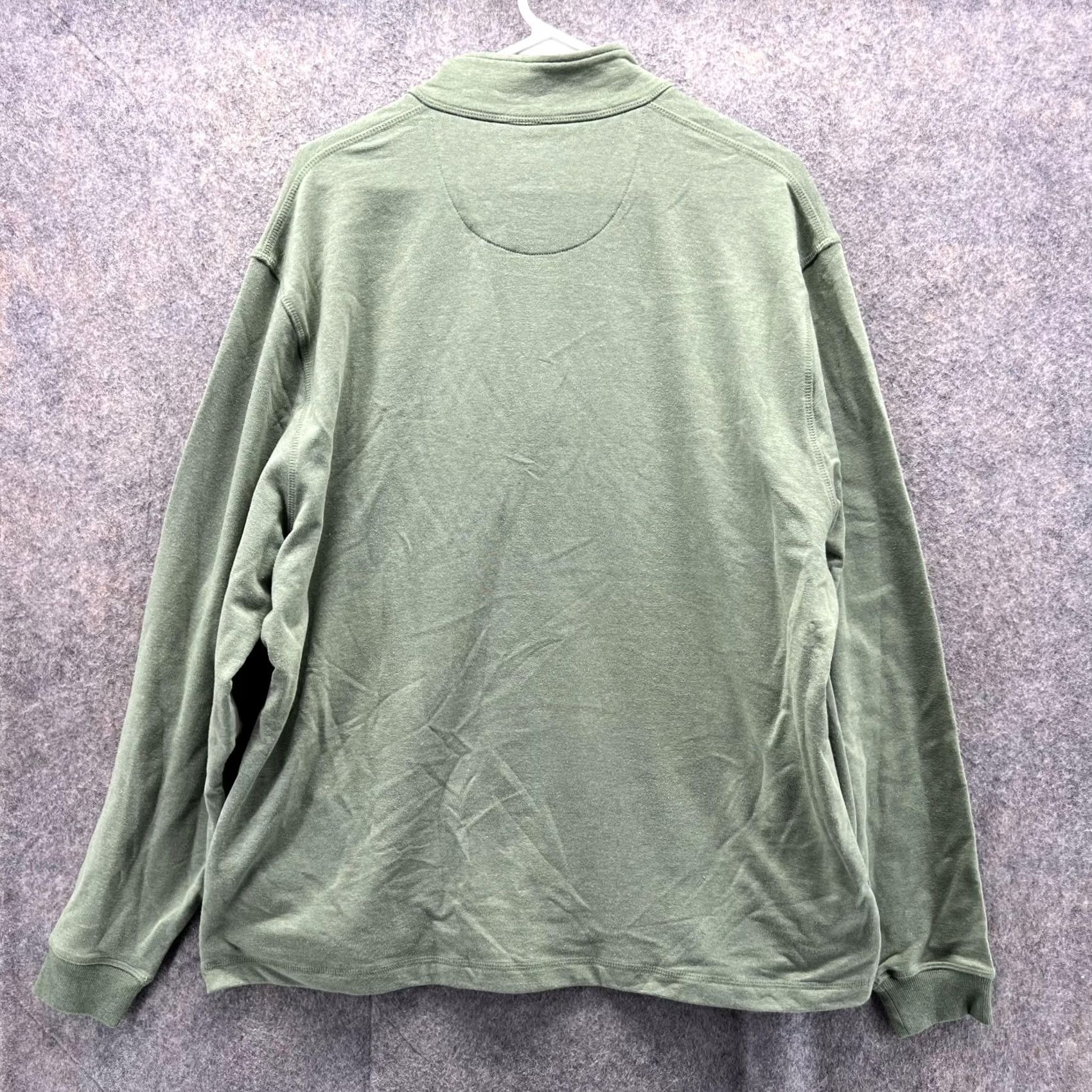 Callaway VINTAGE Callaway Sweater Men Large Adult Green Pullover 1/4 Zip Sweatshirt Fleece Cotton Shirts Sweater Logo Garment | Mens Final Size US L / EU 52-54 / 3 - 2 Thumbnail