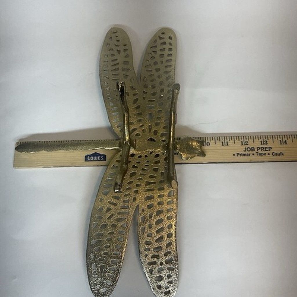 The Unbranded Brand Home Decorating Insect Large Metal Dragonfly Figure Decor Size ONE SIZE - 3 Thumbnail