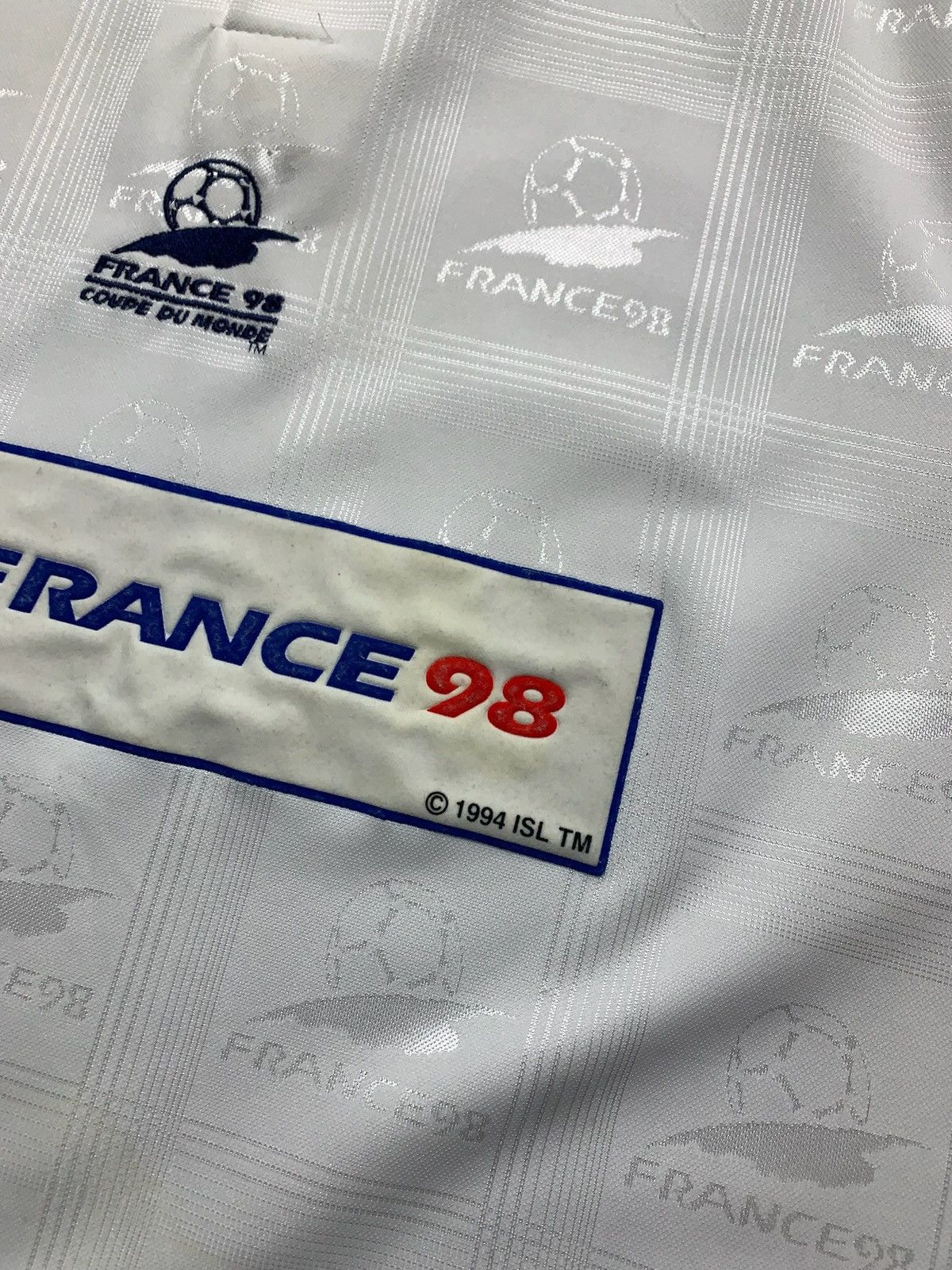 Vintage Vintage France 1998 World Cup tee monogram rare size M Size US M / EU 48-50 / 2 - 3 Thumbnail