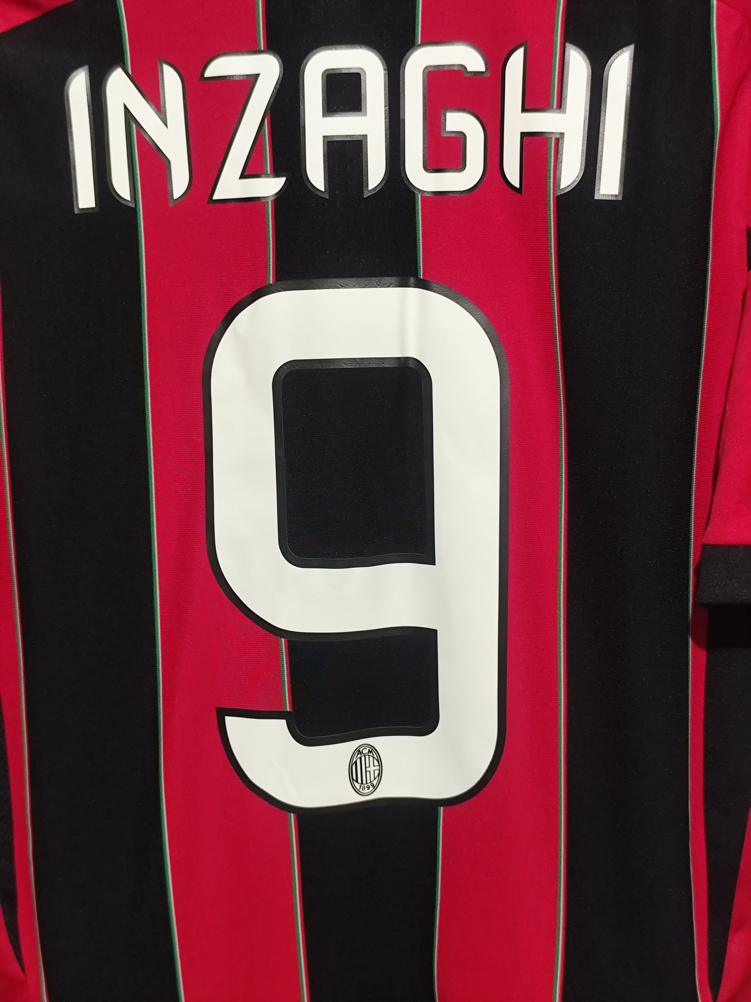 Adidas Adidas x AC Milan 2012/2013 #9 Inzaghi Home Jersey Size US S / EU 44-46 / 1 - 19 Thumbnail