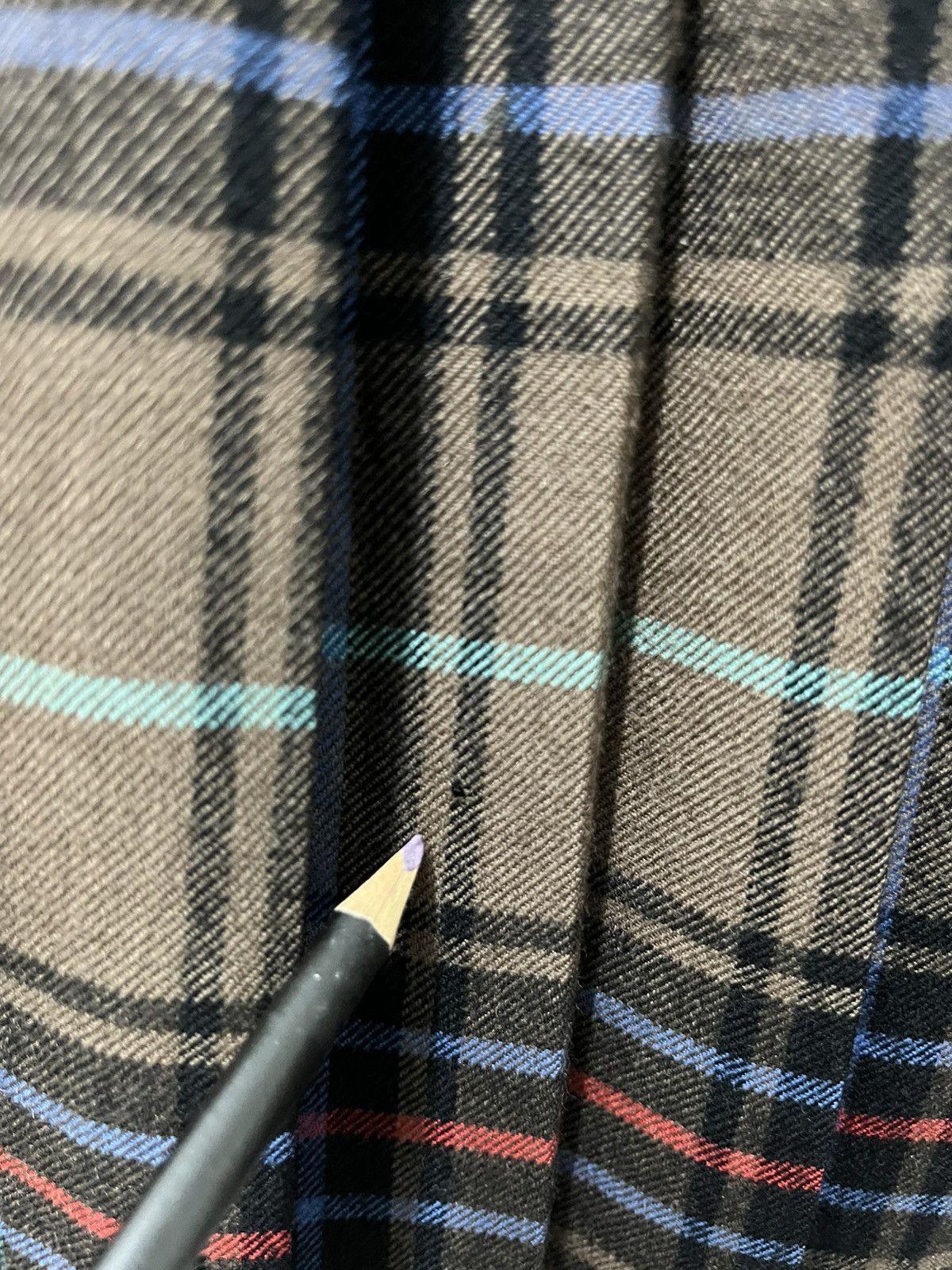 Yves Saint Laurent Vintage Yves Saint Laurent Paris YSL Wool Tartan Skirt Women Size 25" / US 0 / IT 36 - 10 Thumbnail
