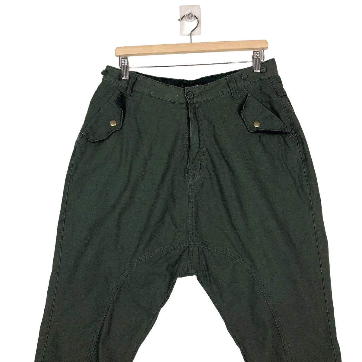 Japanese Brand × Vintage 🔥VINTAGE BALLON PANTS BONDAGE JUNGLE STORM ISSEY MIYAKE Size US 32 / EU 48 - 4 Thumbnail