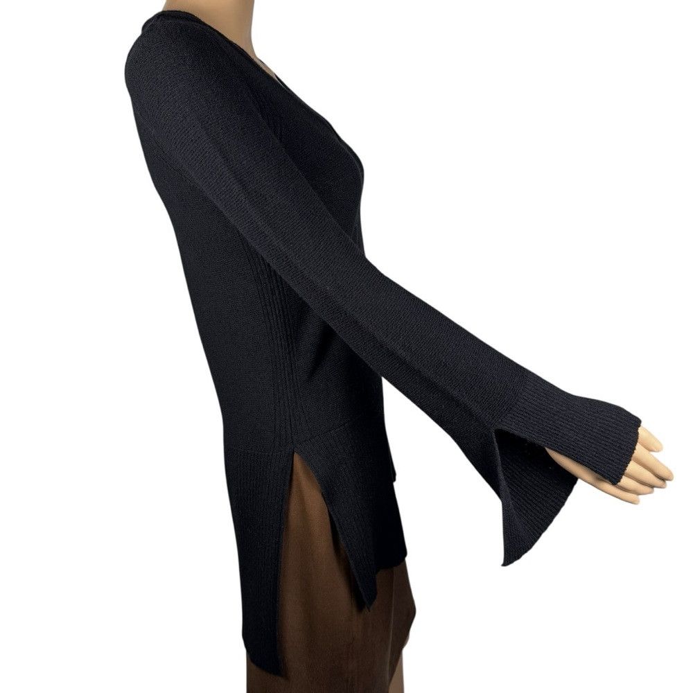 Free People Free People Crisscross Black Tunic Sweater Size S Size S / US 4 / IT 40 - 5 Thumbnail
