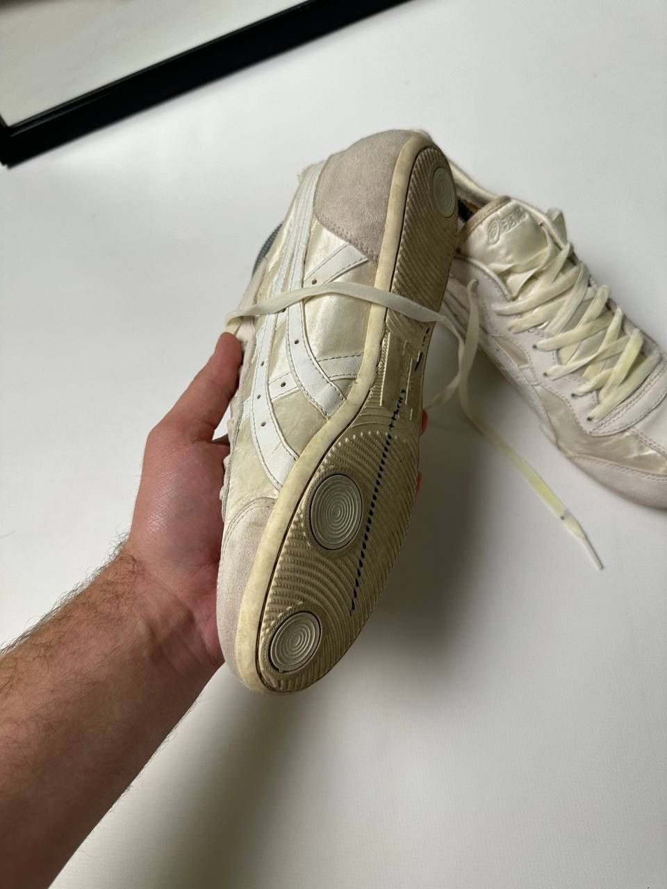 Onitsuka Tiger VNTG Japanese Suede Leather Asics Onitsuka Tiger Satin Silk Size US 7.5 / EU 40-41 - 5 Thumbnail