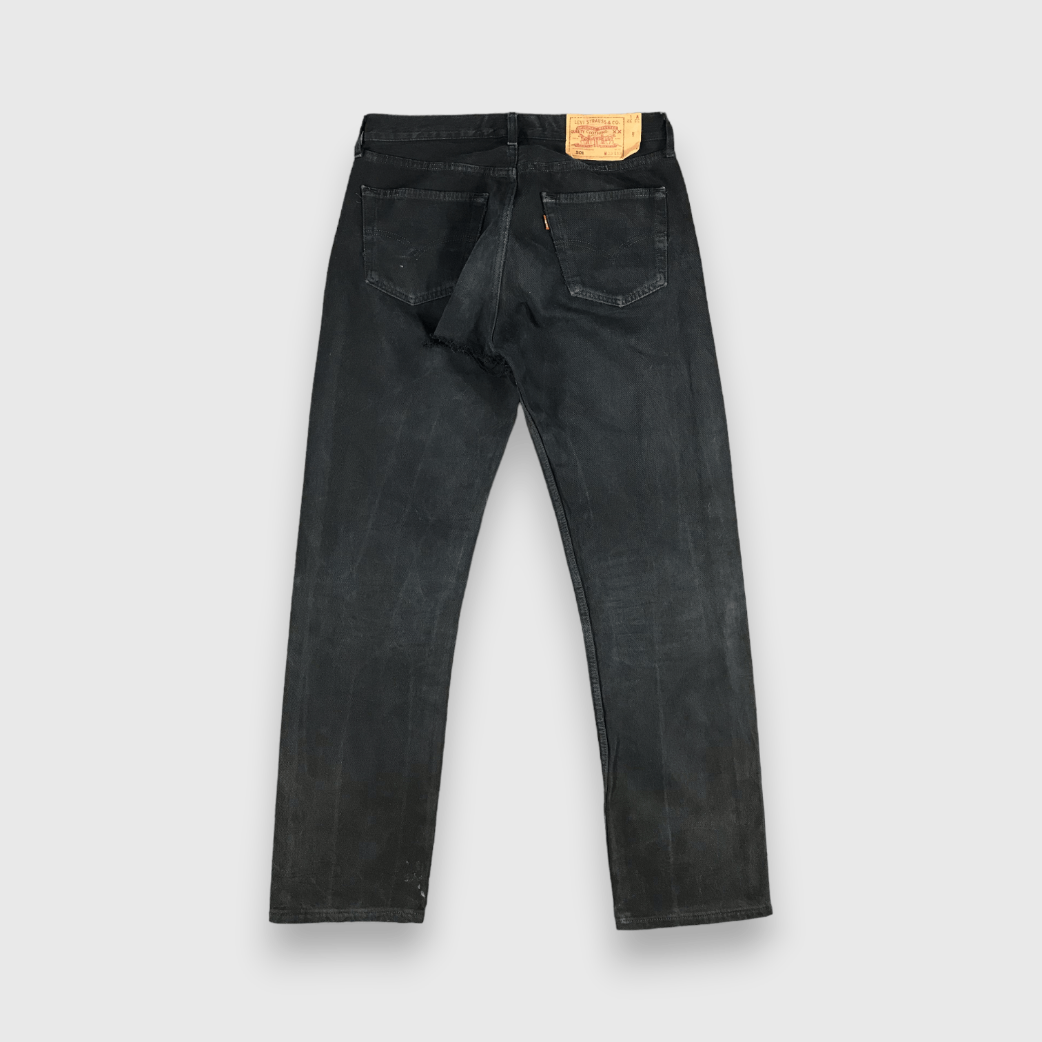 Levi's 90s Vintage Levis 501 Earth Tone Jeans-J1447 Size US 33 - 2 Thumbnail