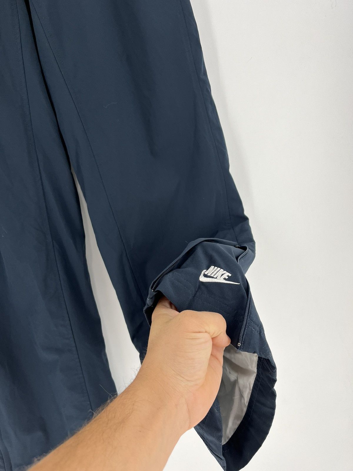 Other Nike Track Vintage Pants Nylon Drill Y 2 K Swoosh Joggers Size US 30 / EU 46 - 4 Thumbnail