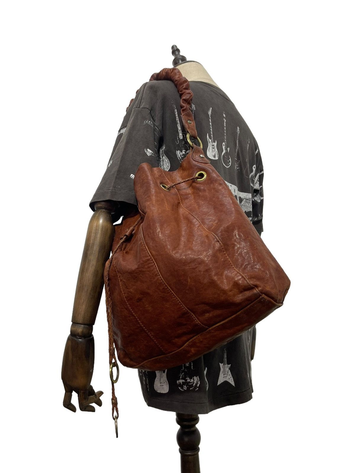 Leather Full Leather Patina He ; Pt Shoulder Bag 2🟩 Size ONE SIZE - 1 Thumbnail
