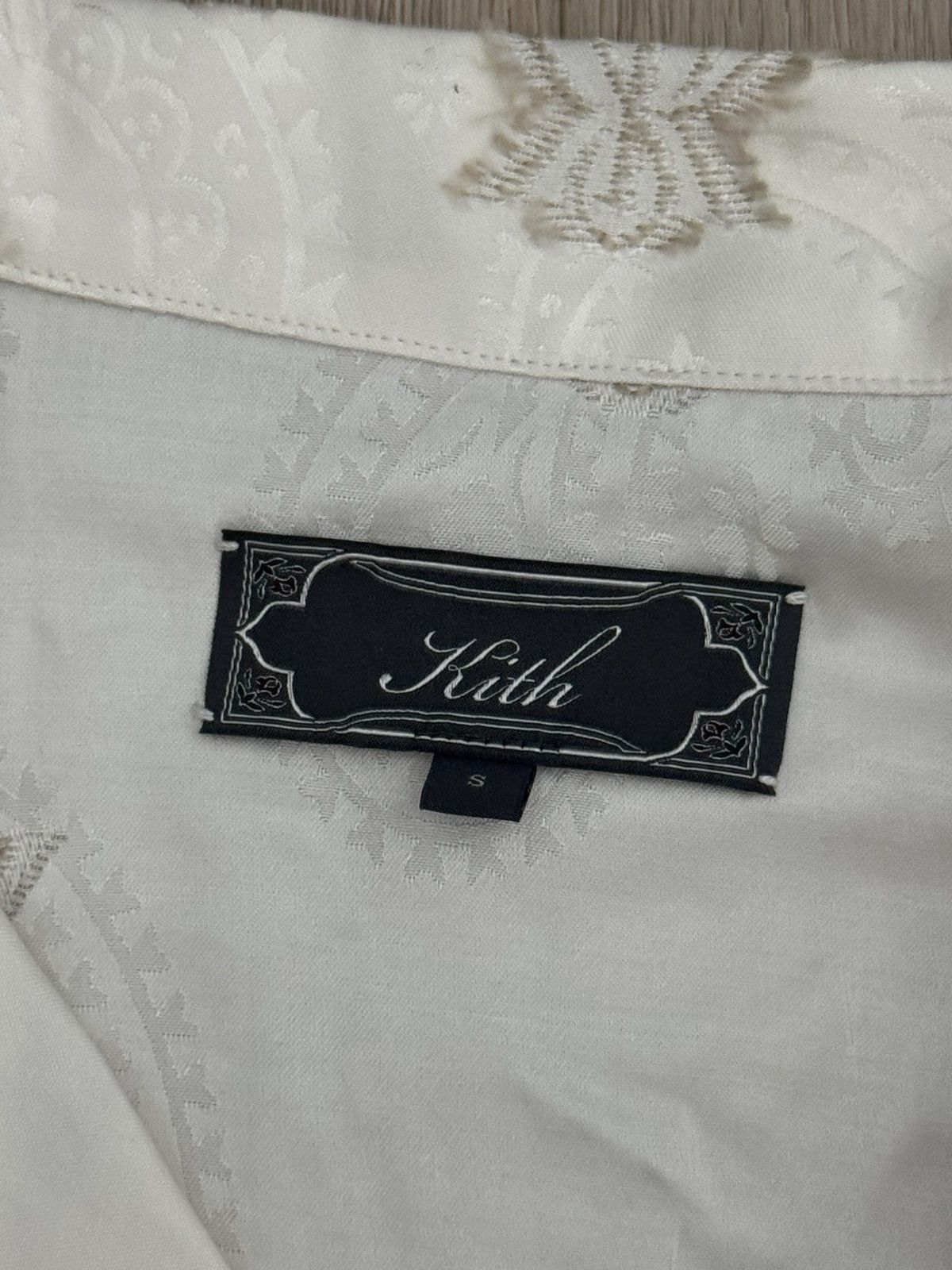Kith Kith S/S 2025 Thompson Camp Collar Embroidered Pattern Shirt Size US S / EU 44-46 / 1 - 3 Thumbnail