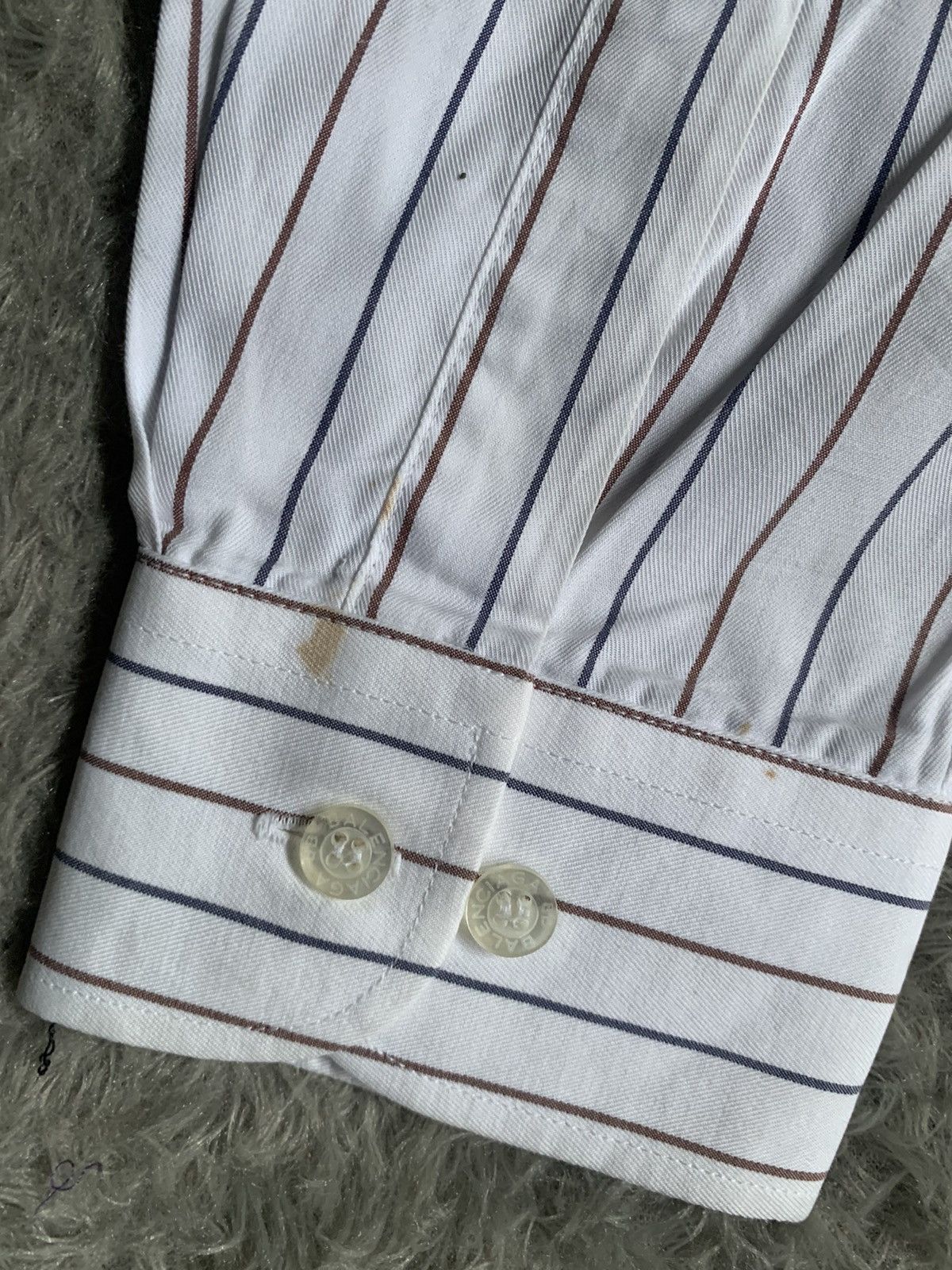 Balenciaga × Vintage Vintage Balenciaga Button Shirt Size US L / EU 52-54 / 3 - 8 Thumbnail