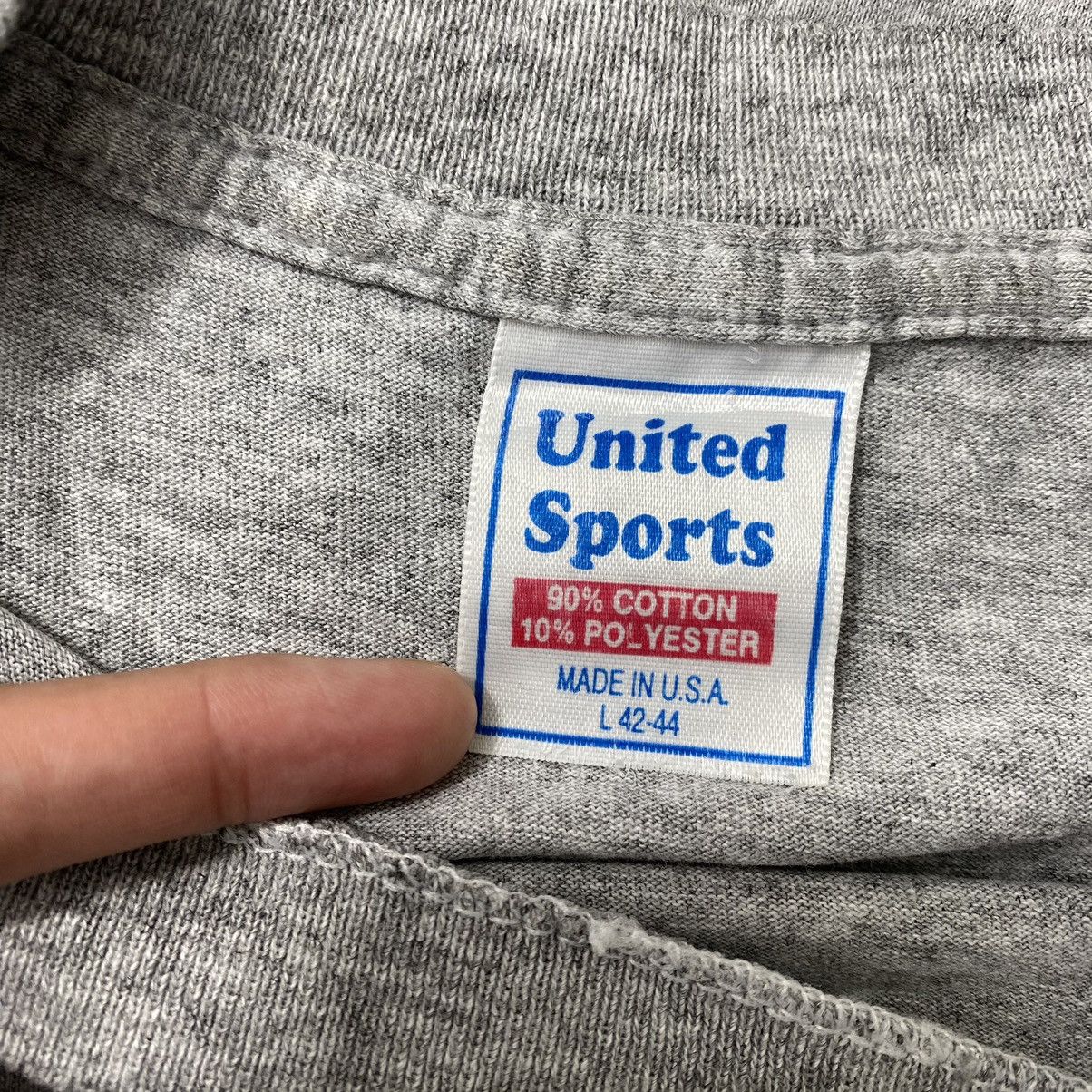 Vintage 90s YOKOTA US Air Force Air Base Grey Short Sleeve