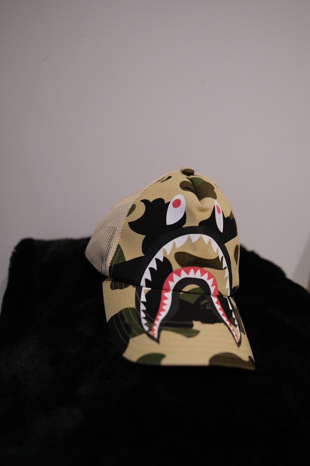 Bape Casquette BAPE A Bathing Ape Camo Shark Size ONE SIZE - 2 Thumbnail