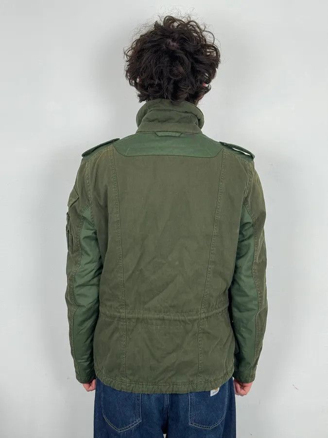 Diesel 2000s Diesel Olive Multi-Pocket Military Cargo Jacket Size US M / EU 48-50 / 2 - 3 Thumbnail
