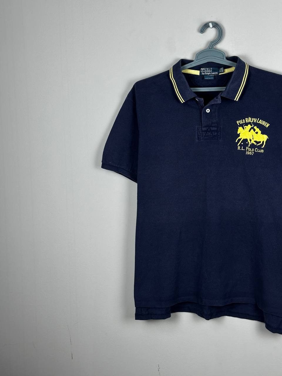 Polo Ralph Lauren Polo Ralph Lauren Navy Big Pony T Shirt Size US XXL / EU 58 / 5 - 3 Thumbnail