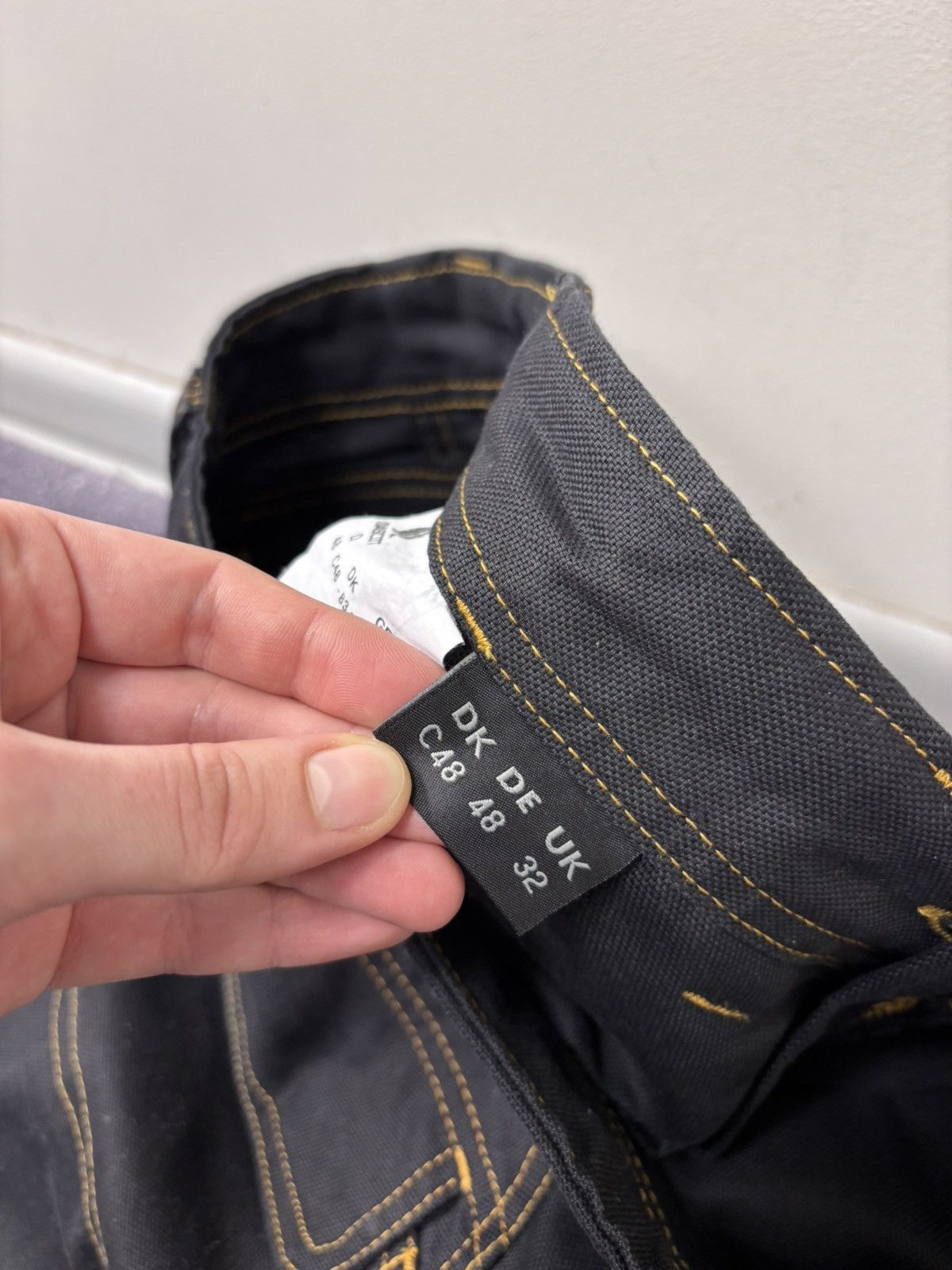Other Mascot Men’s Black Work Utility Cargo Pants Size US 32 / EU 48 - 15 Thumbnail