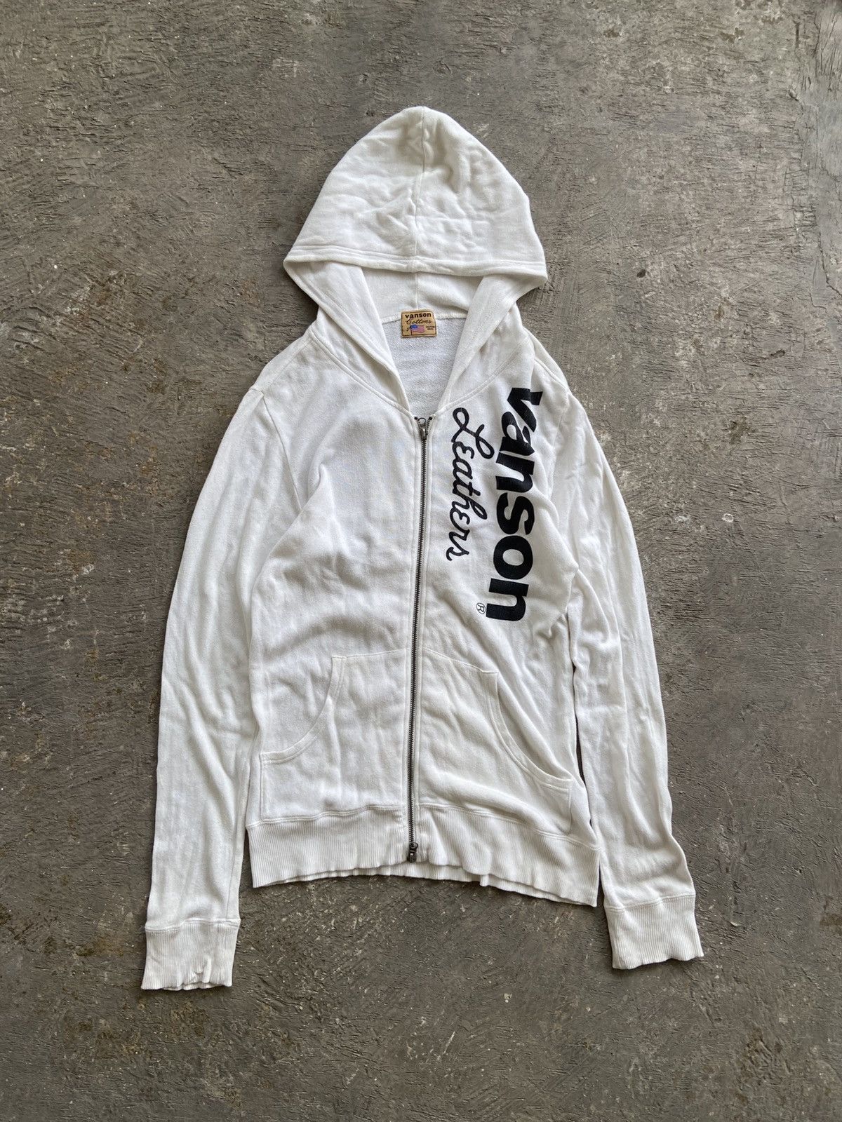 Vanson Leathers 2000s Vanson Leathers - No Compromises Double Zip Hoodie Size M / US 6-8 / IT 42-44 - 1 Thumbnail