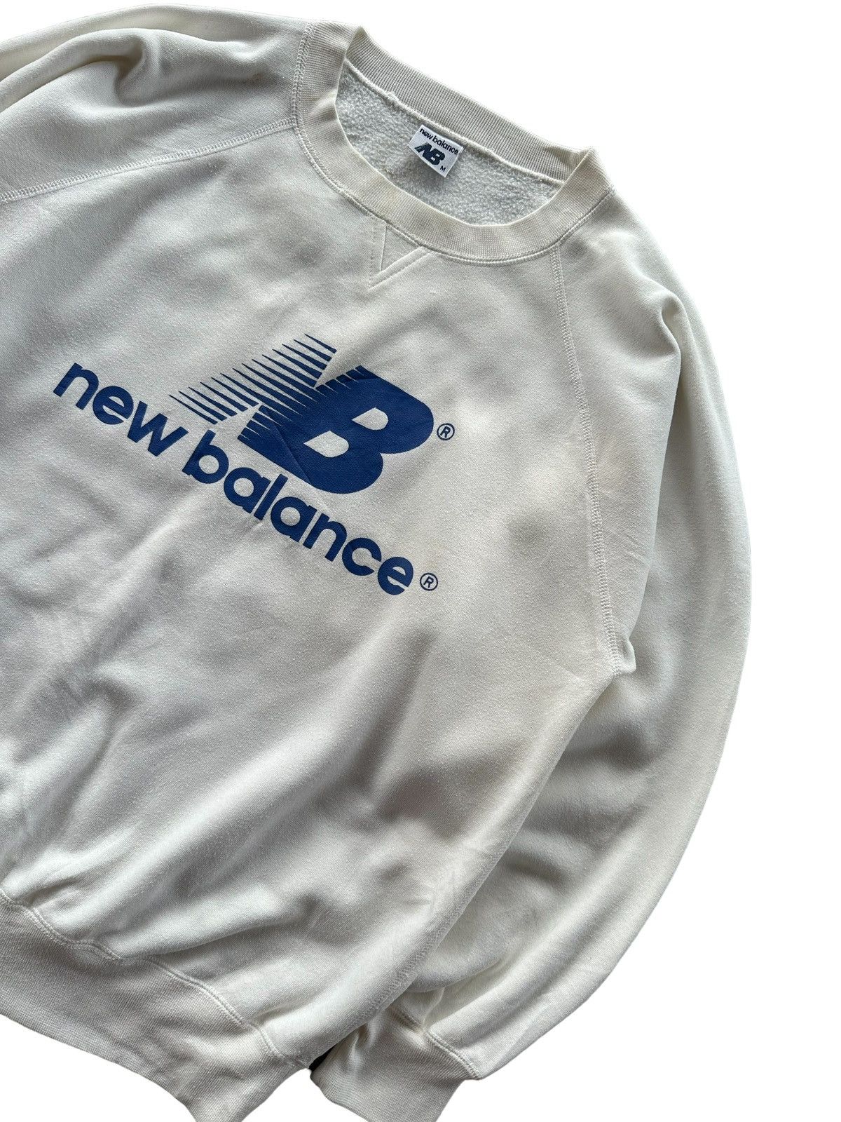 New Balance New Balance Sweatshirt Vintage Big Logo SIZE M Size US M / EU 48-50 / 2 - 6 Thumbnail