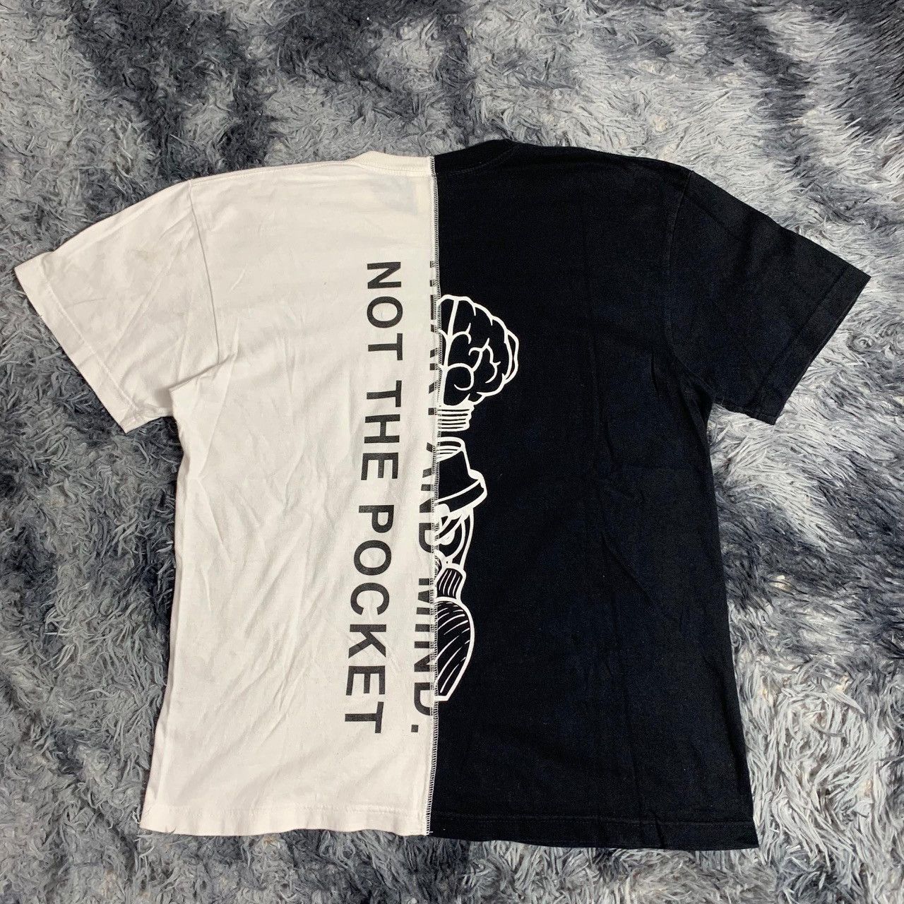 Billionaire Boys Club RARE Billionaire Boys Club Split Logo Tee Pharrell Nigo Size US L / EU 52-54 / 3 - 2 Thumbnail