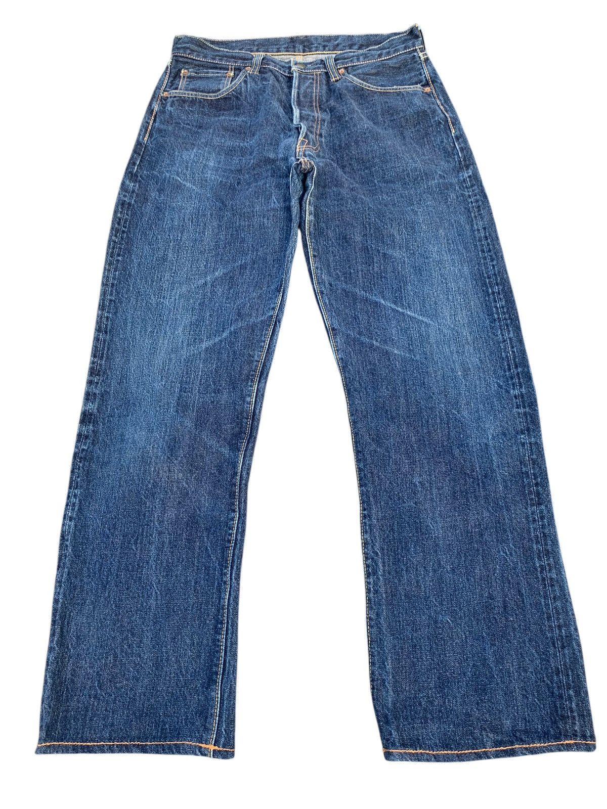 Kapital RARE VINTAGE SUGAR CANE STAR SELVEDGE JAPANESE DENIM Size US 32 / EU 48 - 5 Thumbnail