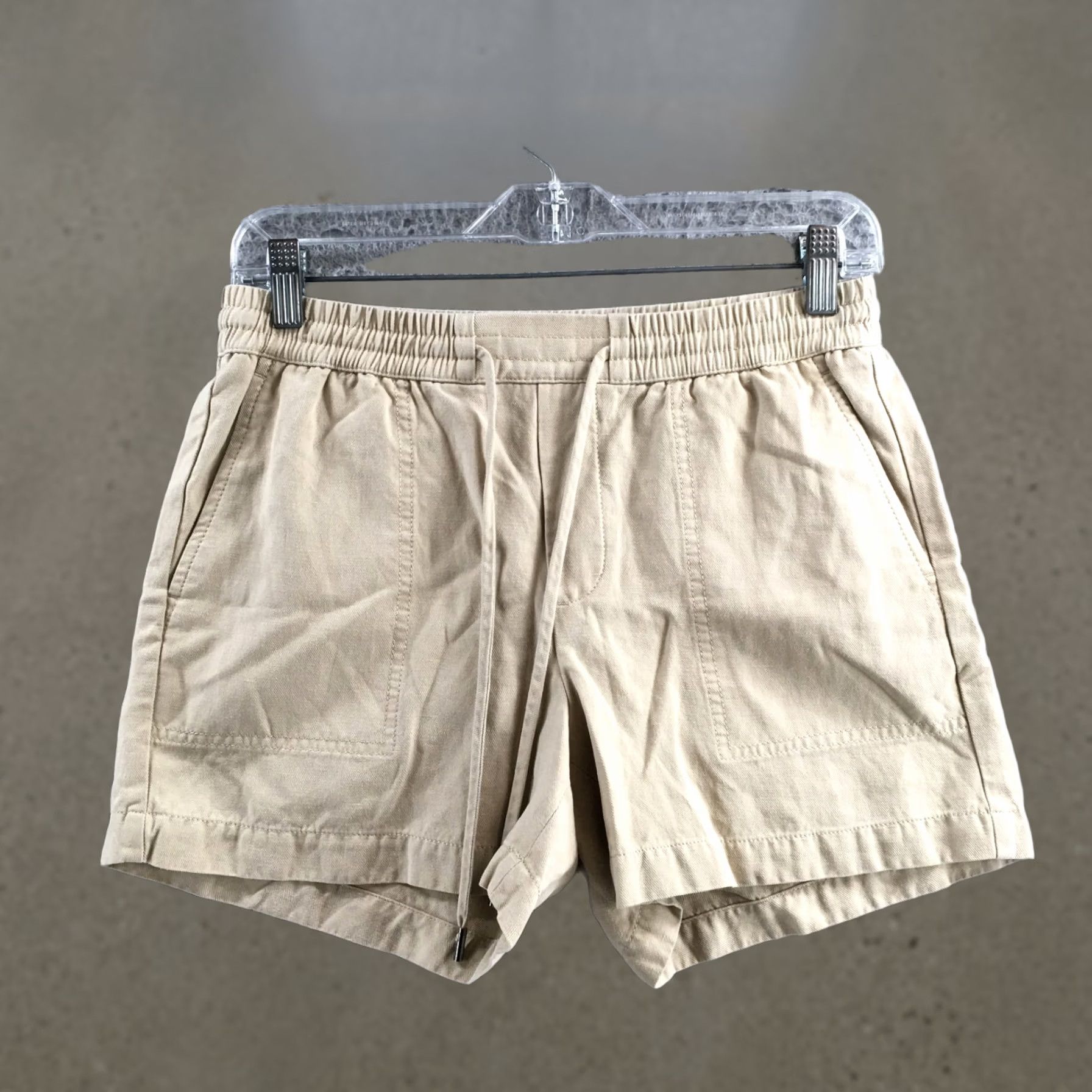 Banana Republic Banana Republic Utility Short Womens XS Beige Mid Rise Drawstring Side Pocket Size 26" / US 2 / IT 38 - 1 Thumbnail