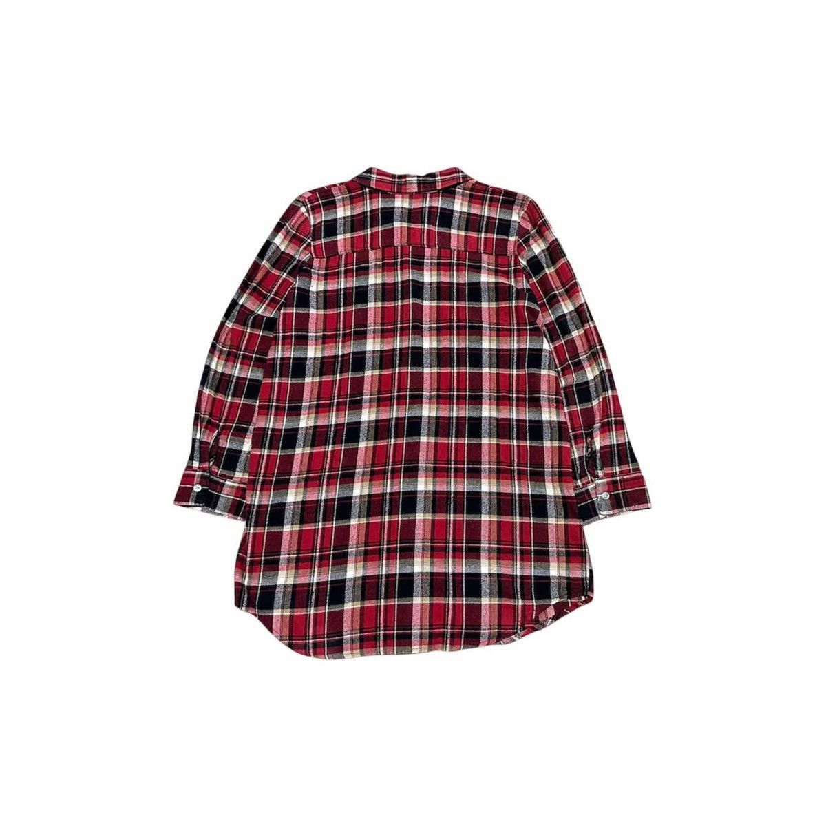 Hysteric Glamour × Japanese Brand × Seditionaries 🔥Sick Y2K Pendora Checked Long Shirt Goth Punk Size US L / EU 52-54 / 3 - 7 Thumbnail