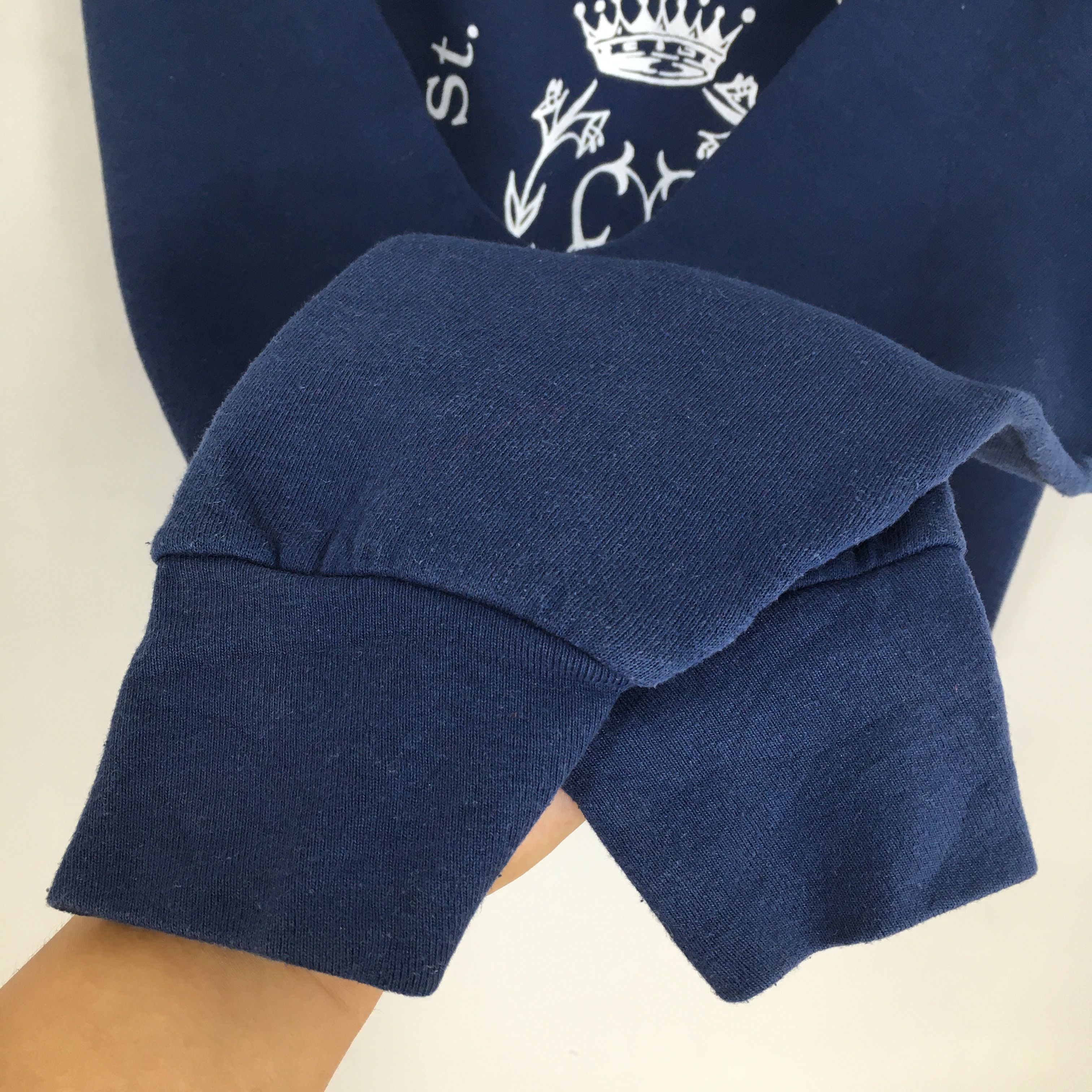NCAA Vintage St. Mary Hospital Blue Sweatshirt Large Size US L / EU 52-54 / 3 - 5 Thumbnail