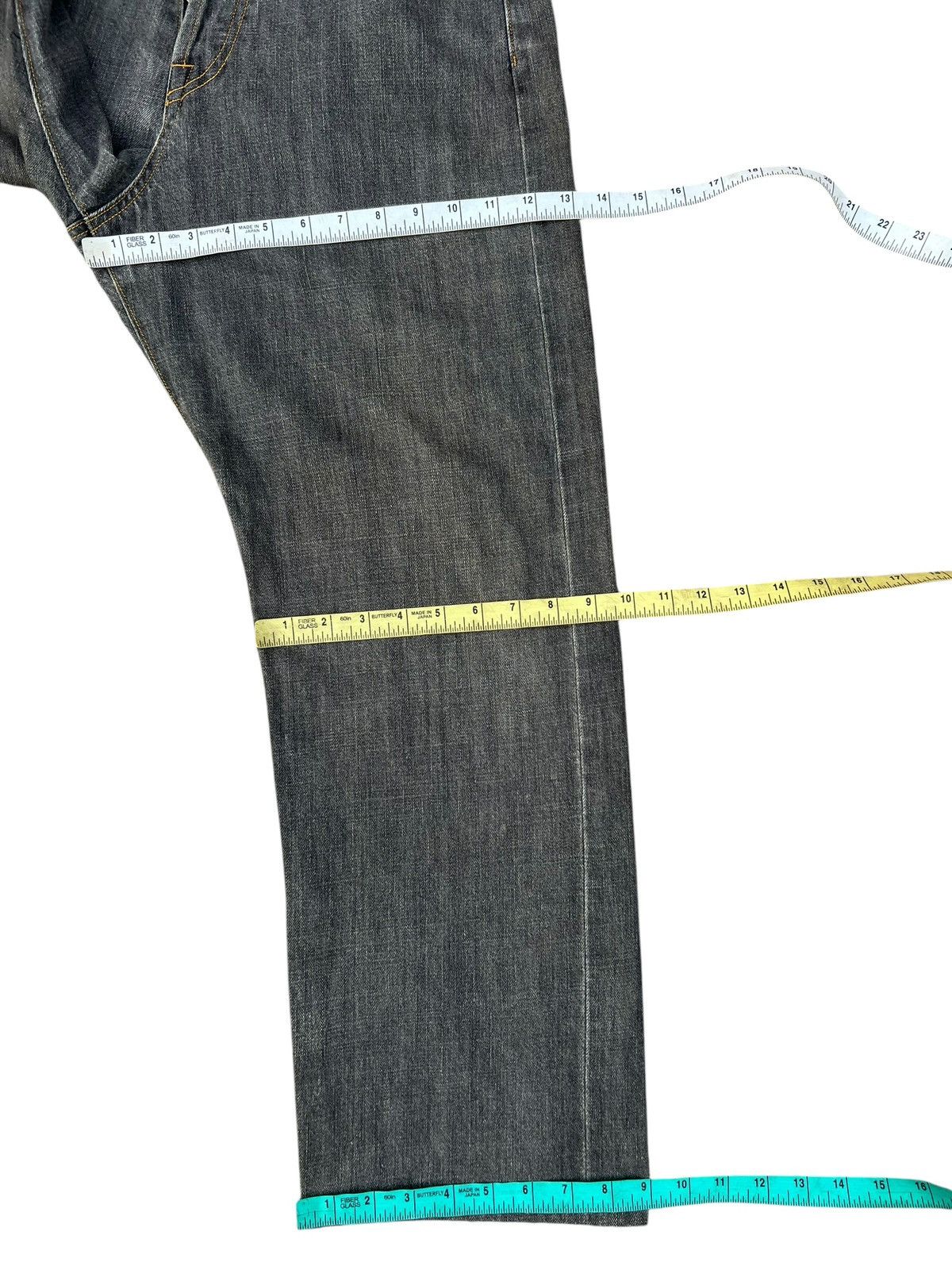 Japanese Brand Crimie Japan Redline Selvedge Waxed Denim Jeans Size US 32 / EU 48 - 3 Thumbnail