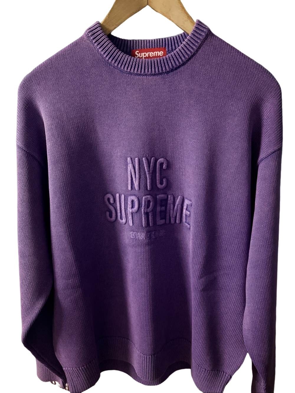 Nike × Supreme Supreme Nike Knit sweater size small | Grailed