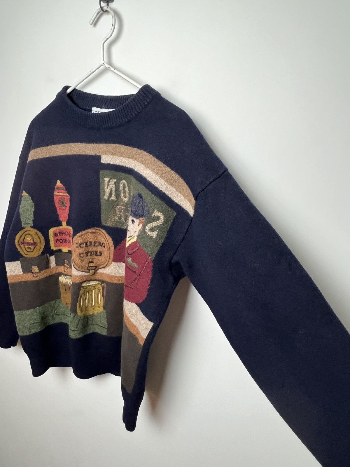 Iceberg iceberg y2k bar friday sweater y2k vintage s-m Size US M / EU 48-50 / 2 - 7 Thumbnail