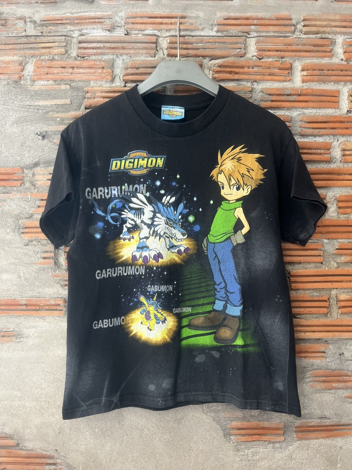 Anime Vintage DIGIMON Garurumon Digital Monsters 1999’s (kid size) Size US M / EU 48-50 / 2 - 2 Thumbnail