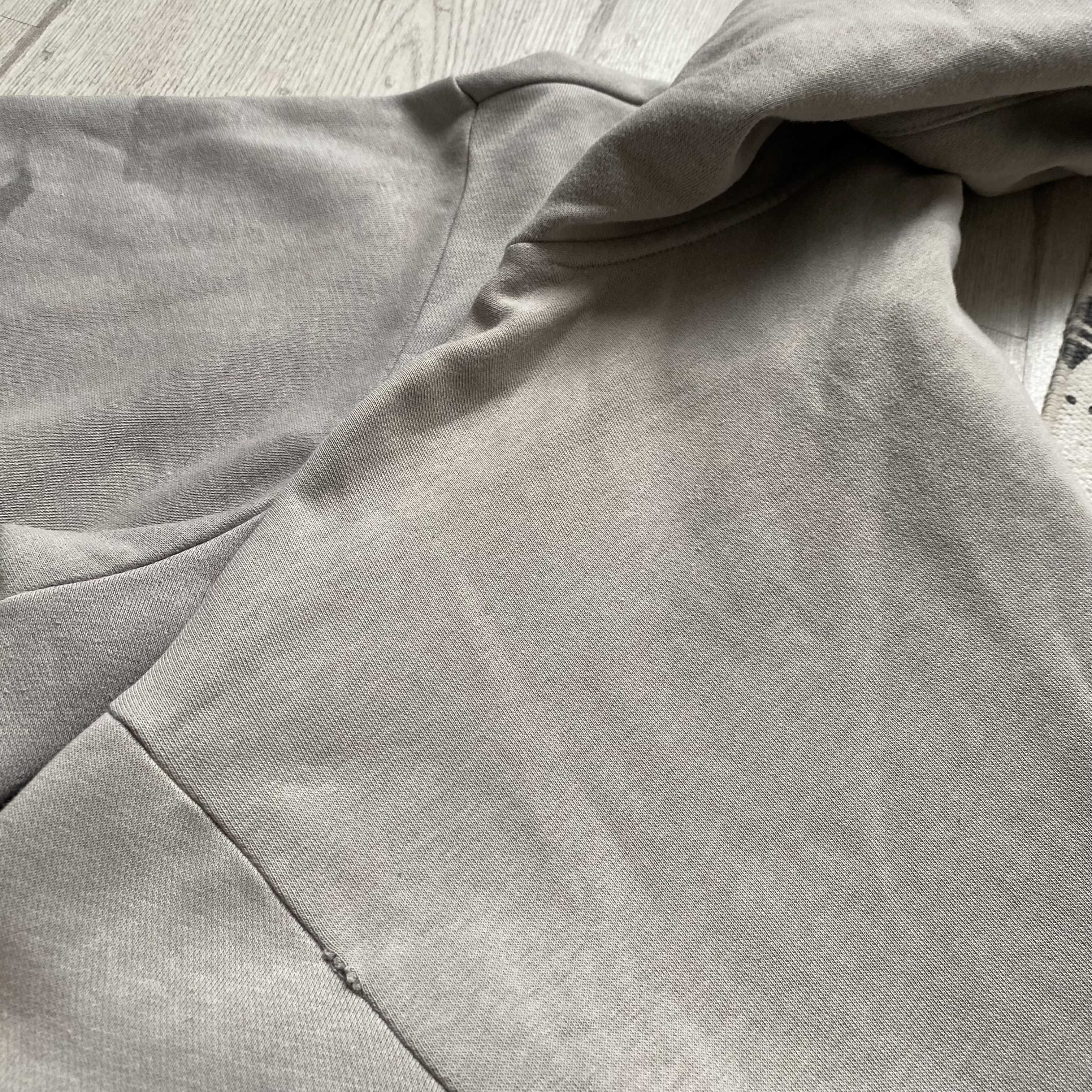 Nike 🔥 Vintage 90s Nike Zip Hoodie Distressed Silver tags Swoosh Size US M / EU 48-50 / 2 - 11 Thumbnail