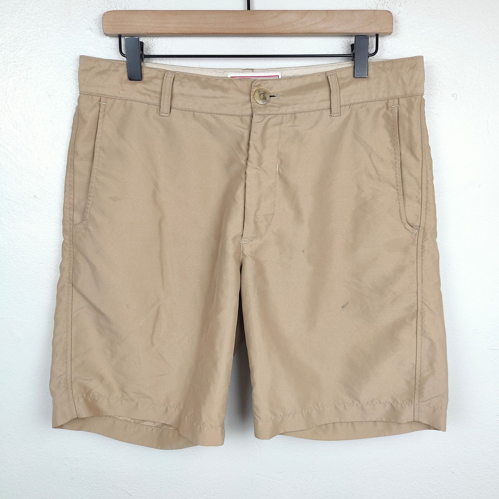 Flint And Tinder Flint & Tinder 365 Chino Shorts 32 Tan Lightweight Preppy Size US 32 / EU 48 - 1 Thumbnail