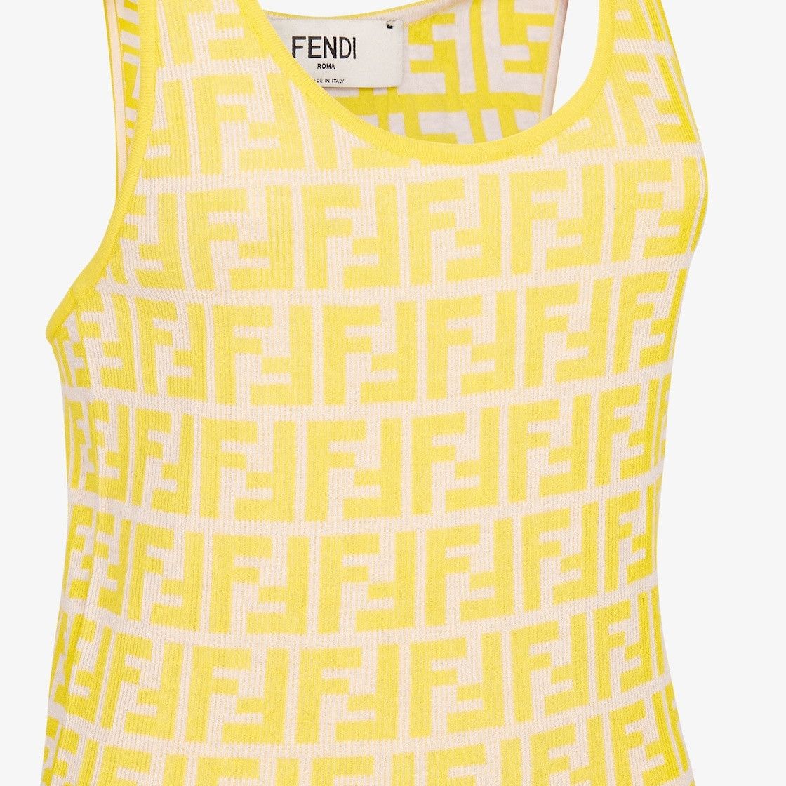 Fendi o1s1wg110825 Tops in Yellow Size XL / US 12-14 / IT 48-50 - 4 Thumbnail