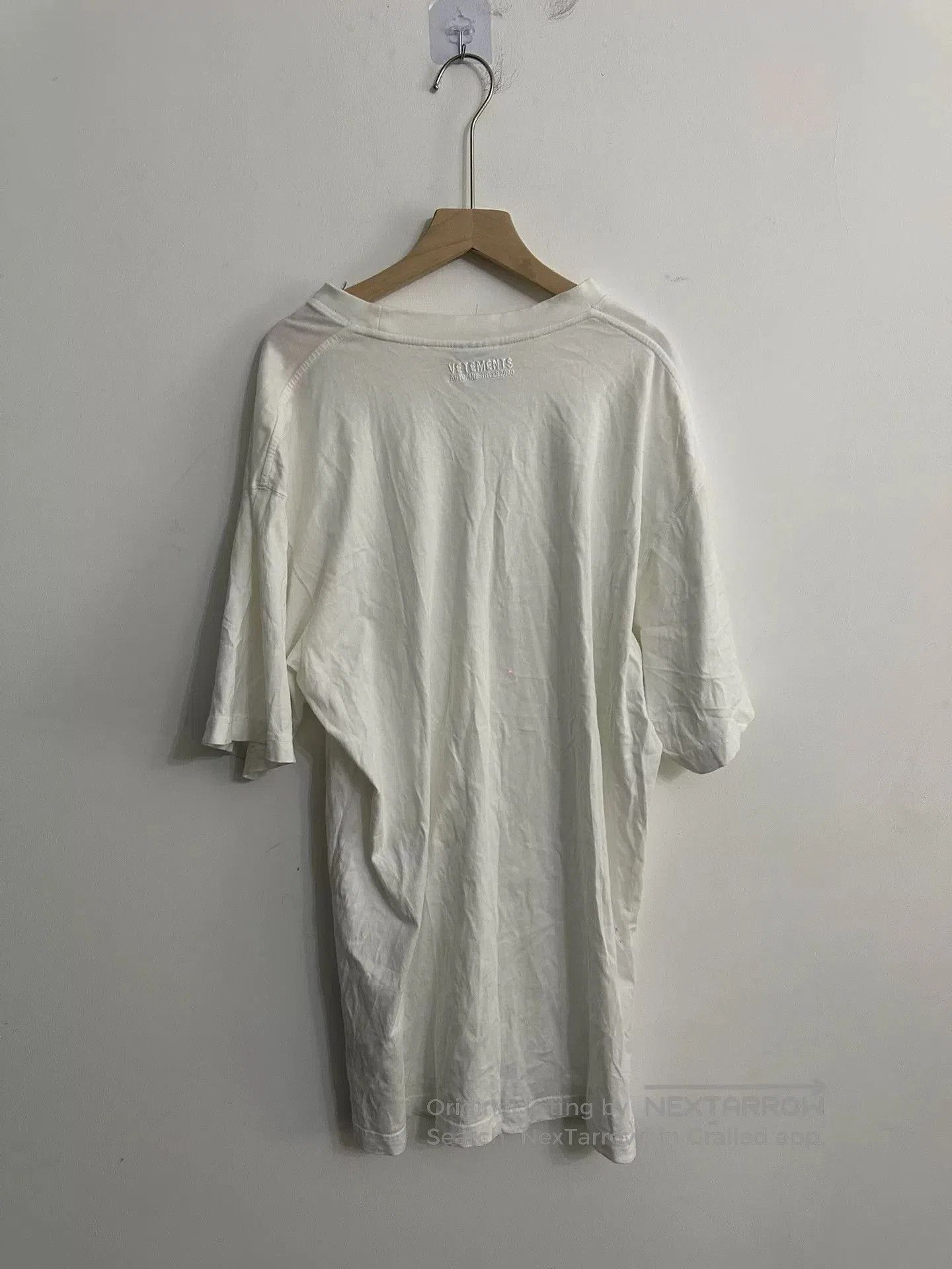 Vetements Vetements White Logo T-Shirt Unisex. Size US L / EU 52-54 / 3 - 2 Thumbnail