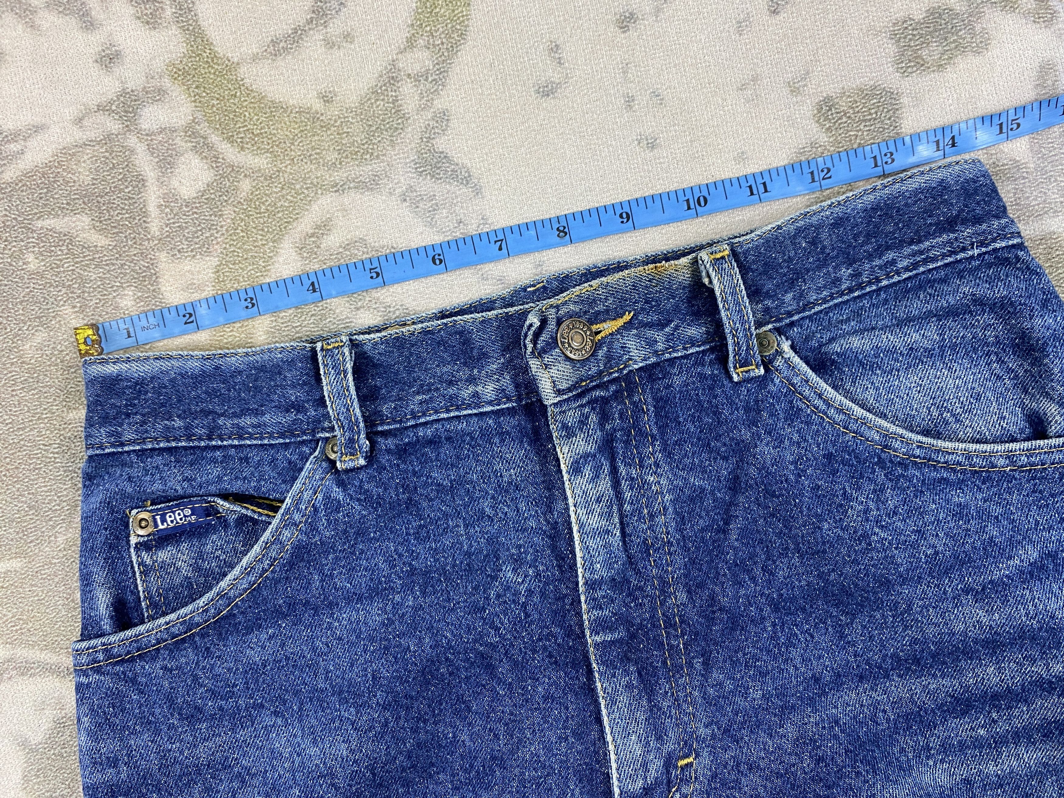 Lee Distressed Blue Vintage Lee Jeans 29x29.5 Denim- JN3723 Size US 29 - 5 Thumbnail
