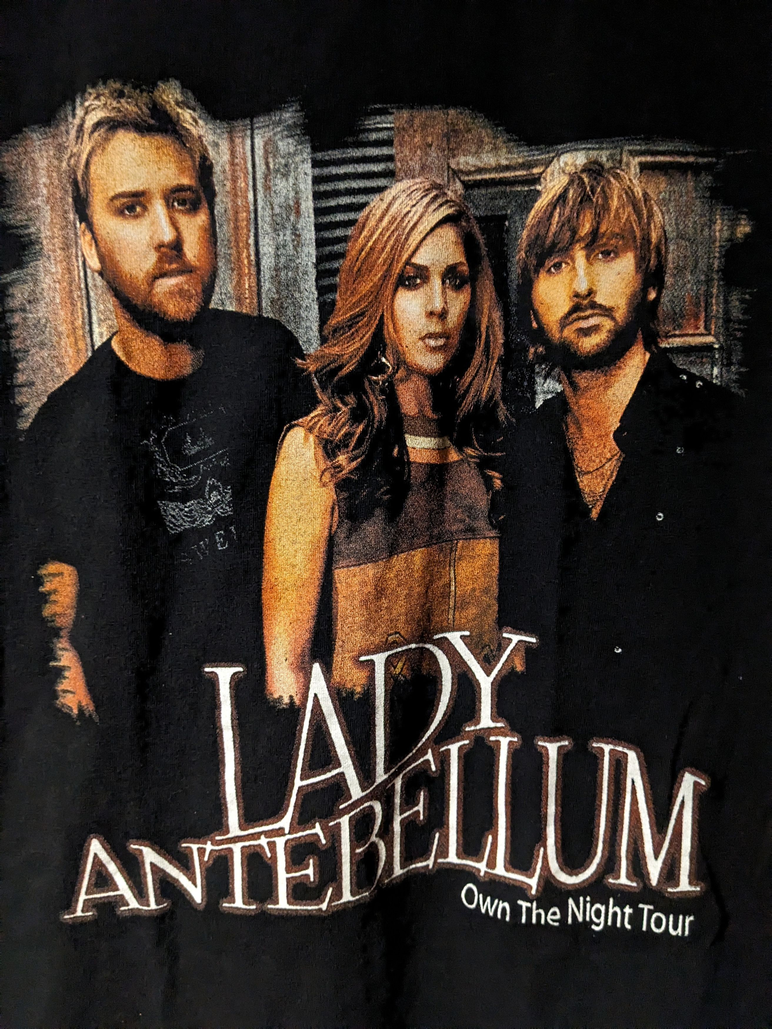 Band Tees × Vintage Vintage 2011 Lady Antebellum Own the Night Parking Lot Boot Size US M / EU 48-50 / 2 - 2 Thumbnail