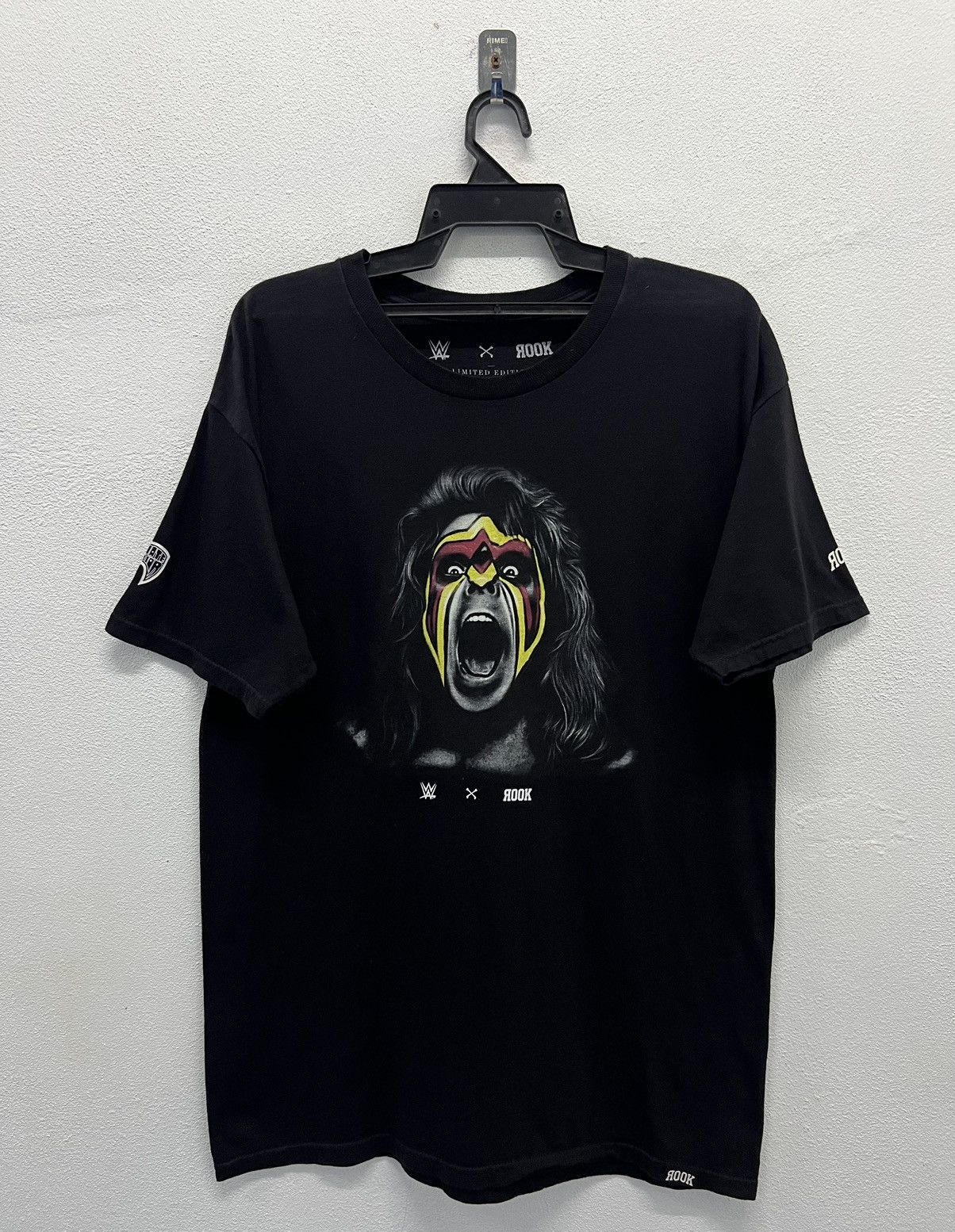 Vintage × WWE ROOK Limited Editions ULITIMATE WARRIOR Tee Black Size US L / EU 52-54 / 3 - 1 Thumbnail