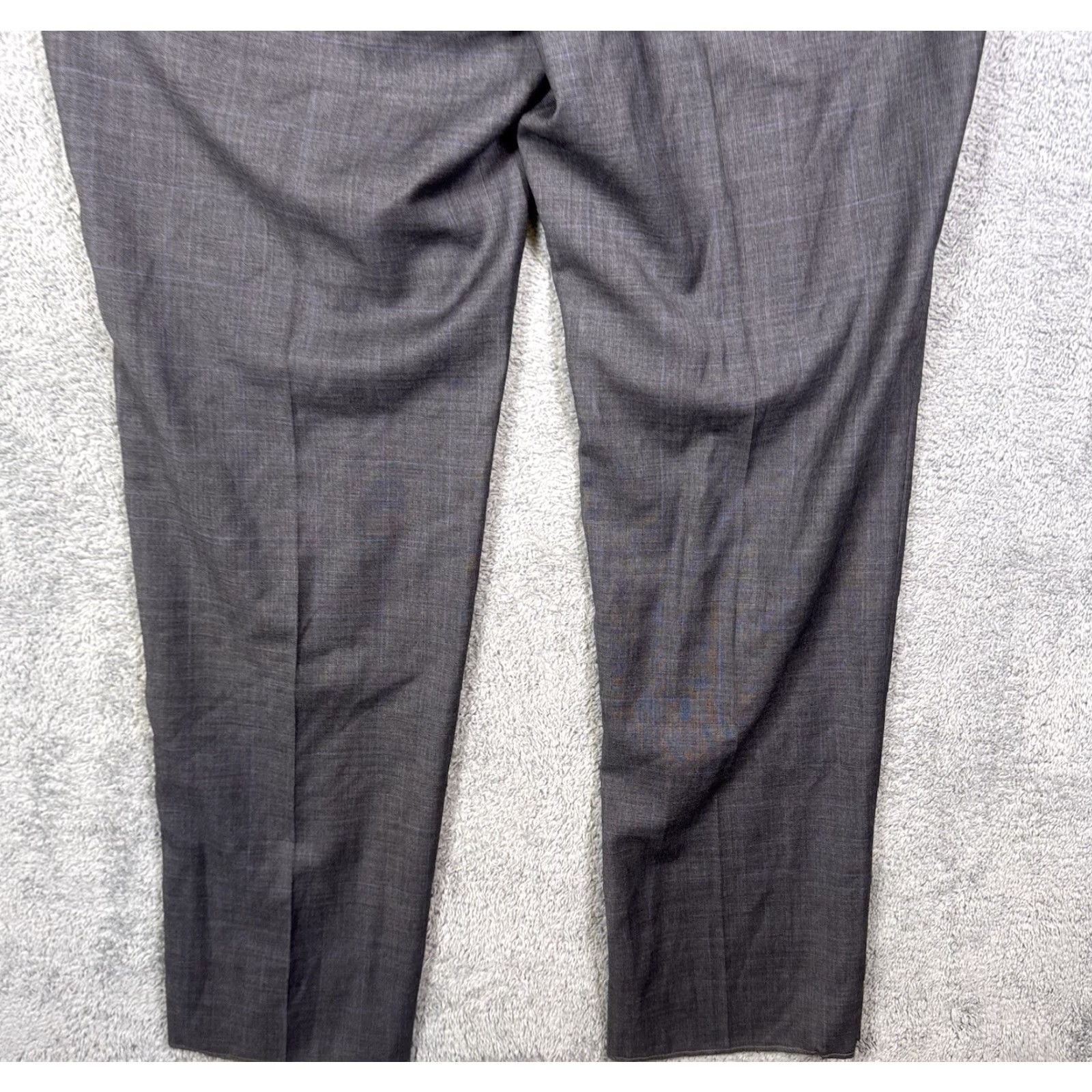 Ralph Lauren VINTAGE Lauren Ralph Lauren Pants Mens 45x36 Unhemmed 100% Wool Dress Slacks Windowpane Size US 44 / EU 60 - 5 Thumbnail