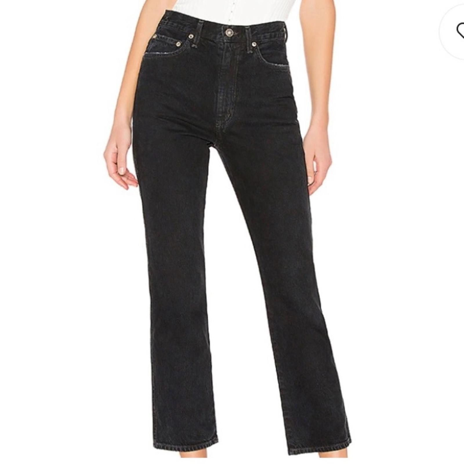 Agolde AGolde pinch waist cropped jeans Size 26" / US 2 / IT 38 - 1 Thumbnail