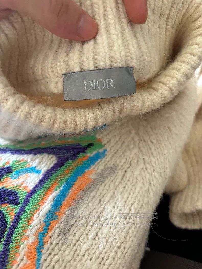 Dior Dior Goat Embroidered Sweater Size US M / EU 48-50 / 2 - 5 Thumbnail