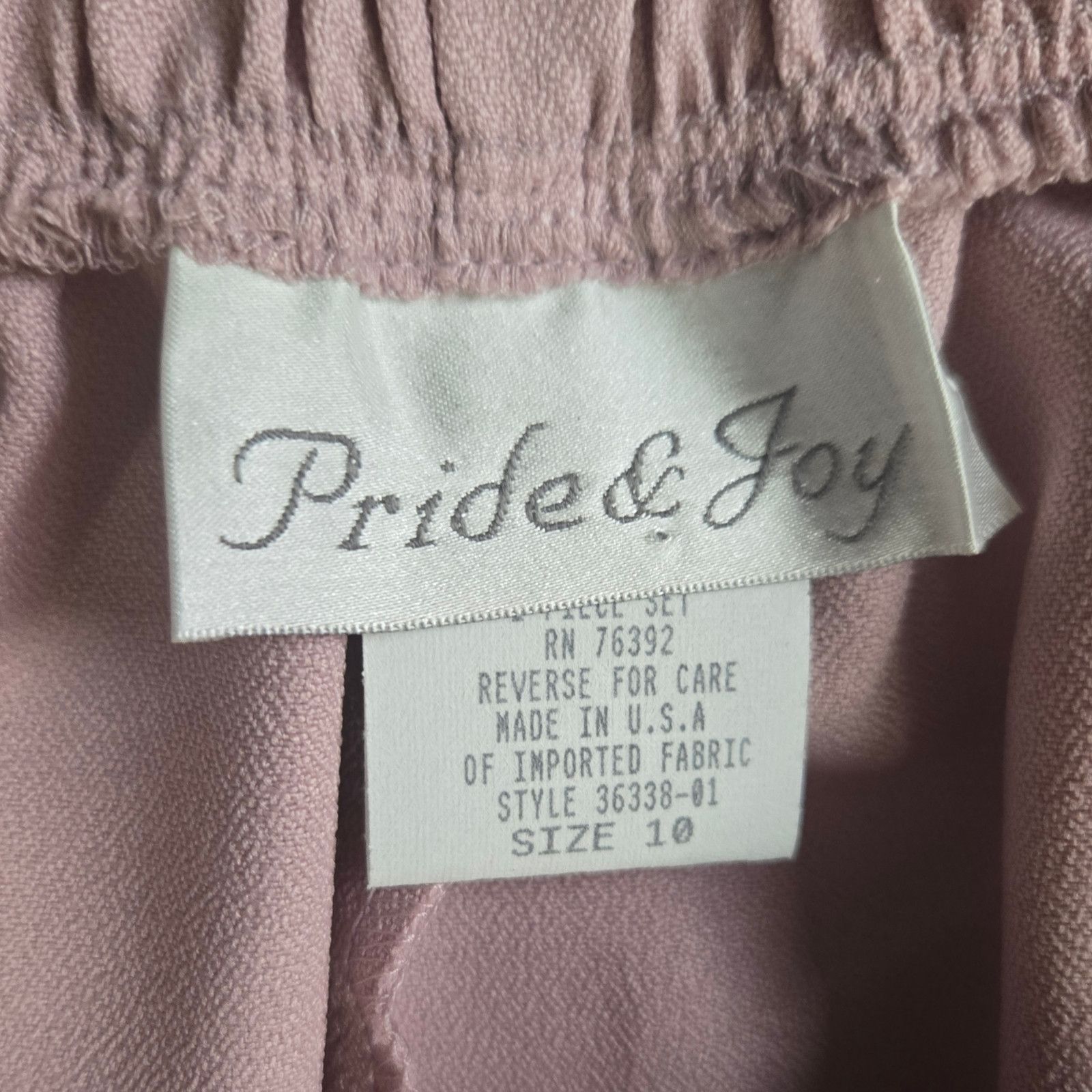 Vintage 70s Vintage Pink USA Made Maxi Skirt Set Size 10 Size 32" / US 10 / IT 46 - 13 Thumbnail