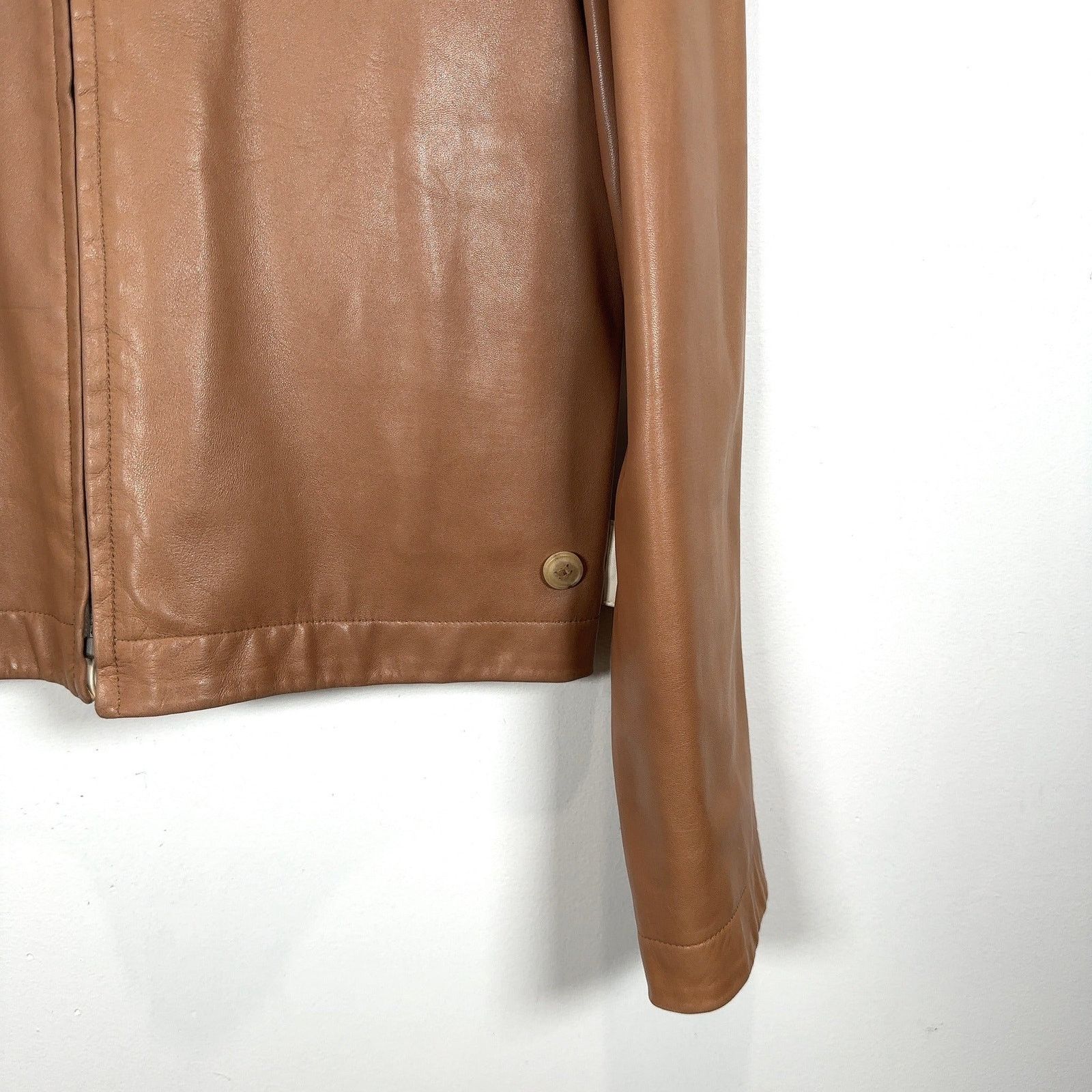 Hermes Hermes Reversible Lambskin Leather Jacket Size US S / EU 44-46 / 1 - 7 Thumbnail