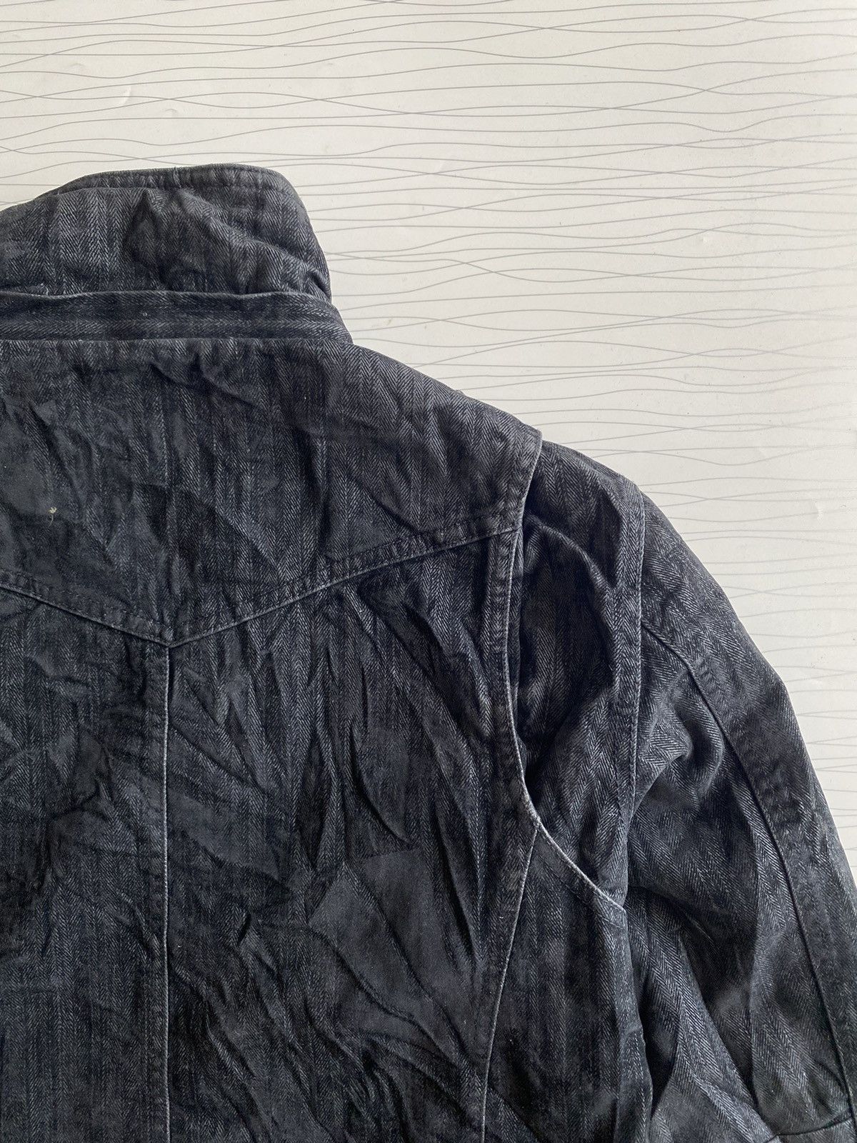 If Six Was Nine × Japanese Brand × Le Grande Bleu (L.G.B.) ⚡️SEND OFFERS⚡️ Roushatte Tectical Biker Denim Jacket Size US M / EU 48-50 / 2 - 12 Thumbnail