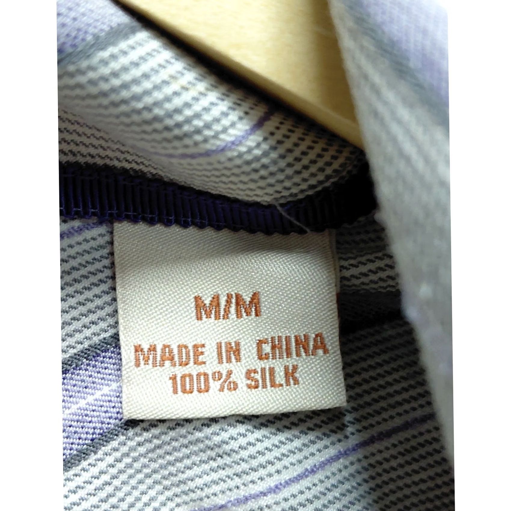 Tommy Bahama Tommy Bahama Silk Striped Shirt Long Sleeve Collared Size M Mens Regular Fit Button-Up Size US M / EU 48-50 / 2 - 3 Thumbnail