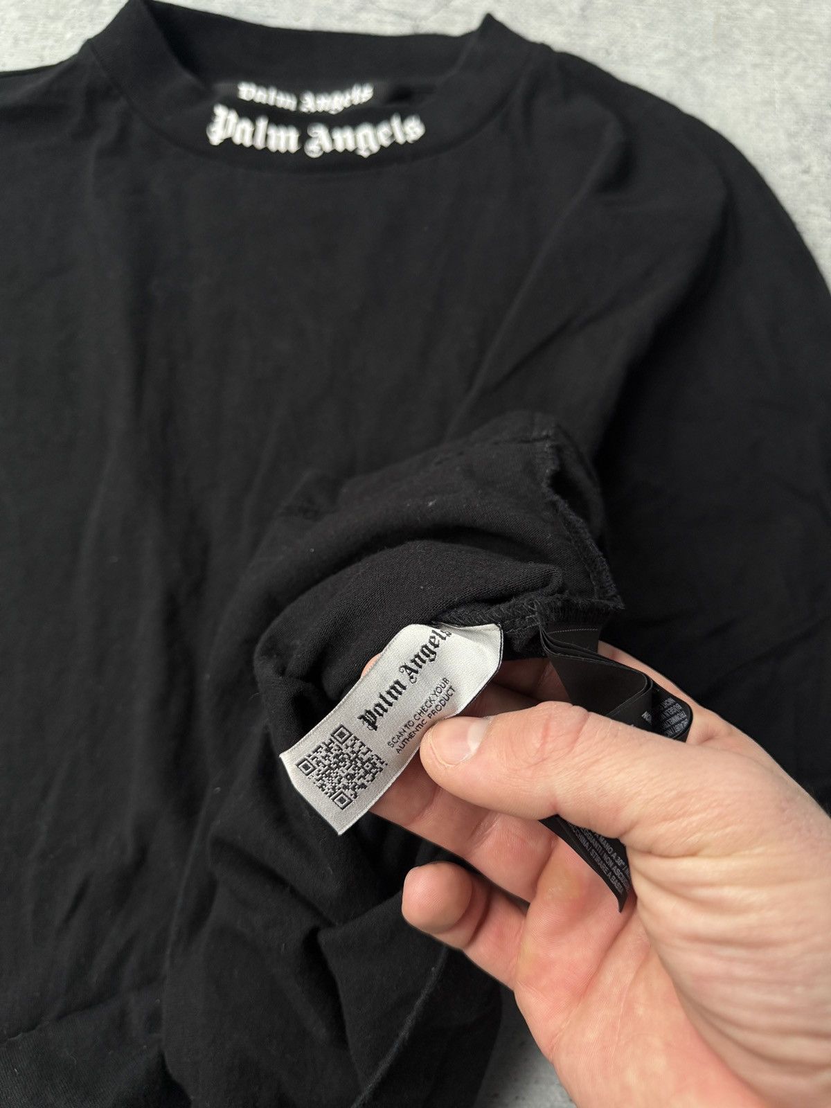 Palm Angels Palm angels big logo tee Size US S / EU 44-46 / 1 - 8 Thumbnail