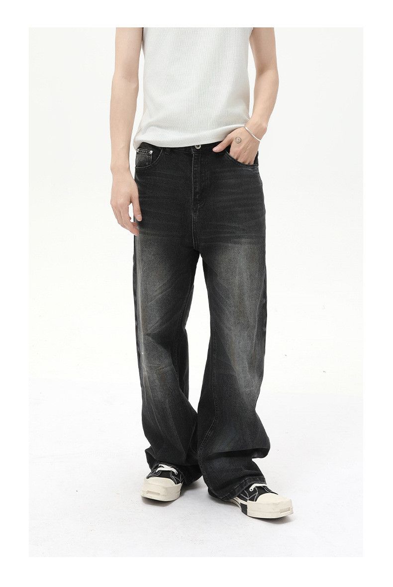Japanese Brand × Jean Washed vintage distressed whisker washed casual jeans Size US 32 / EU 48 - 4 Thumbnail