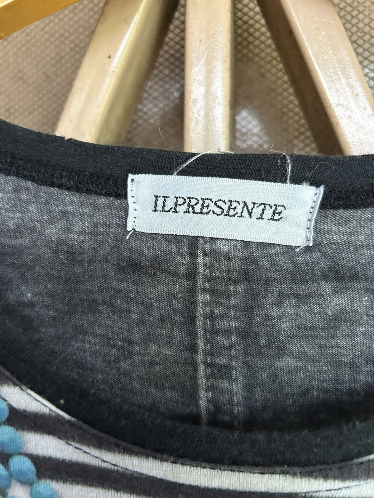 Japanese Brand ILPRESENTE Tatoo Vest Raglan Styled Size US L / EU 52-54 / 3 - 7 Thumbnail