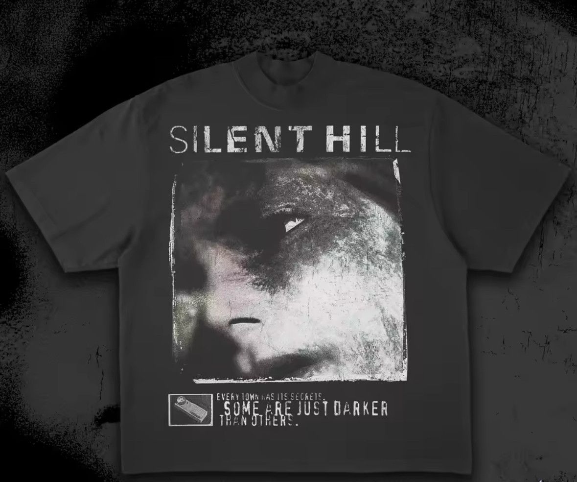 Japanese Brand Street Horror Game Retro Silent Hill Heavyweight T-Shirt Size US XXL / EU 58 / 5 - 3 Thumbnail